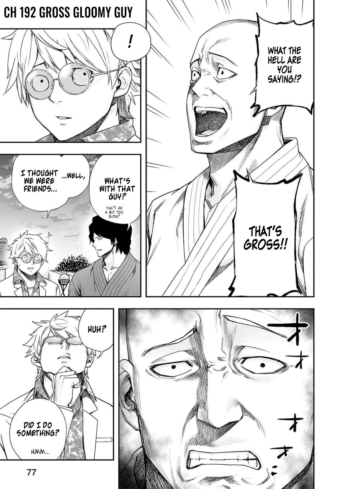 Tsuyoshi: The One Who No One can Win Against Chapter 192 page 1 - 