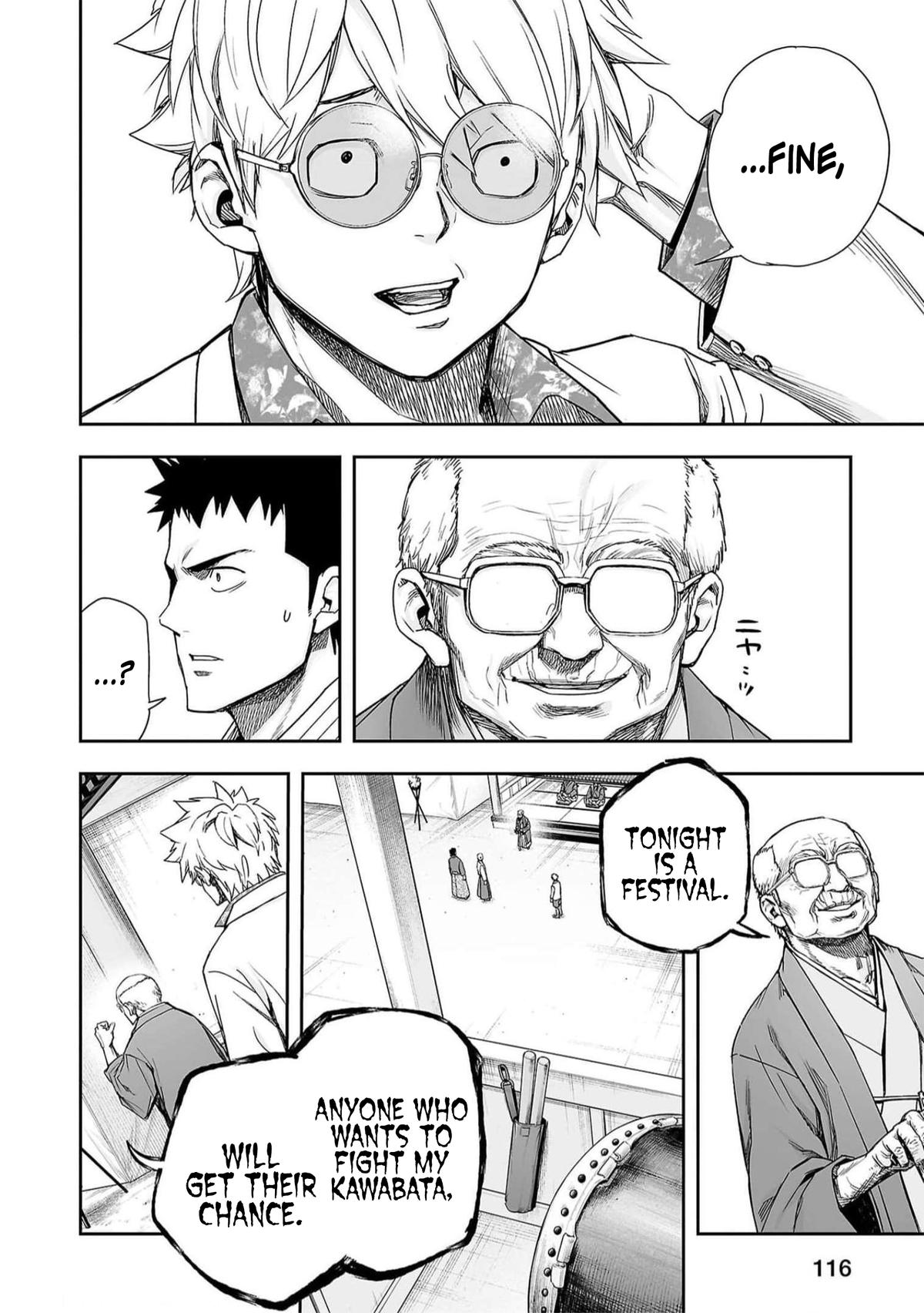 Tsuyoshi: The One Who No One can Win Against Chapter 194 page 8 - 