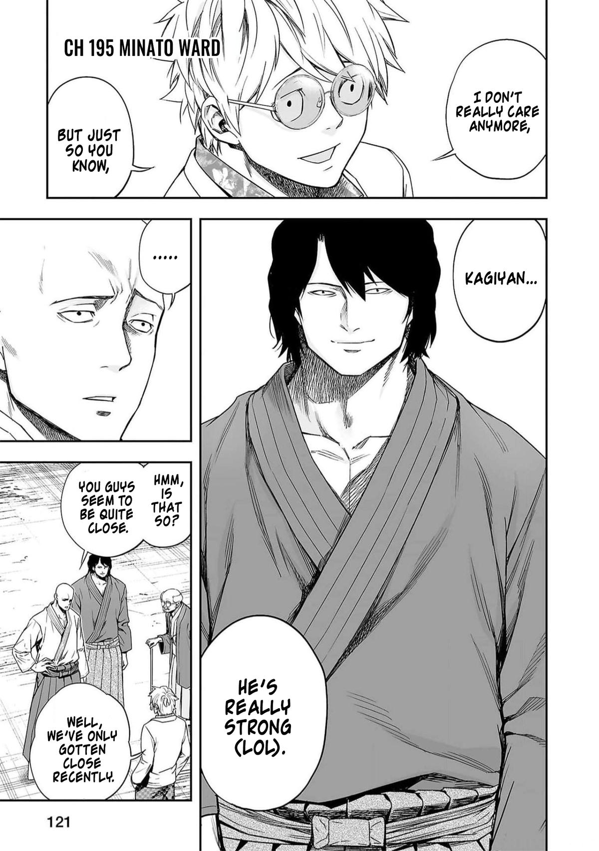 Tsuyoshi: The One Who No One can Win Against Chapter 195 page 1 - 