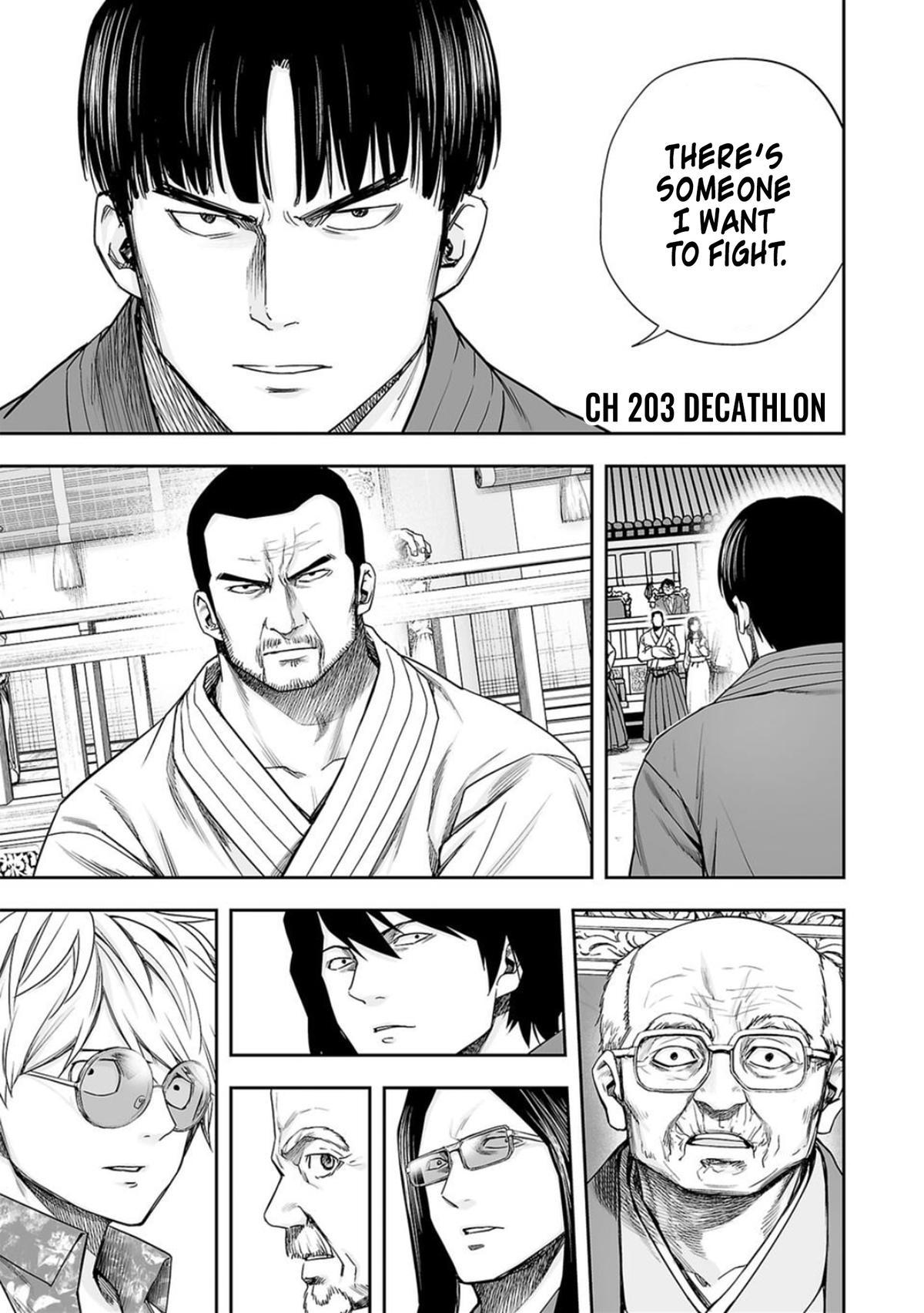 Tsuyoshi: The One Who No One can Win Against Chapter 203 page 1 - 