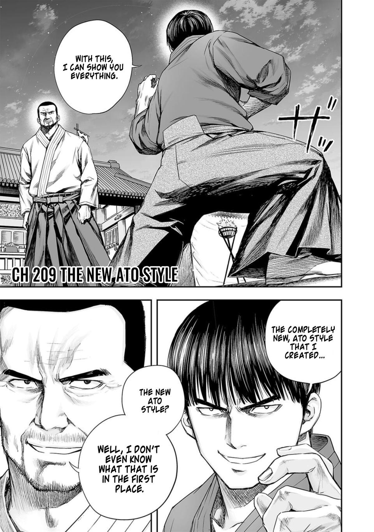 Tsuyoshi: The One Who No One can Win Against Chapter 209 page 1 - 