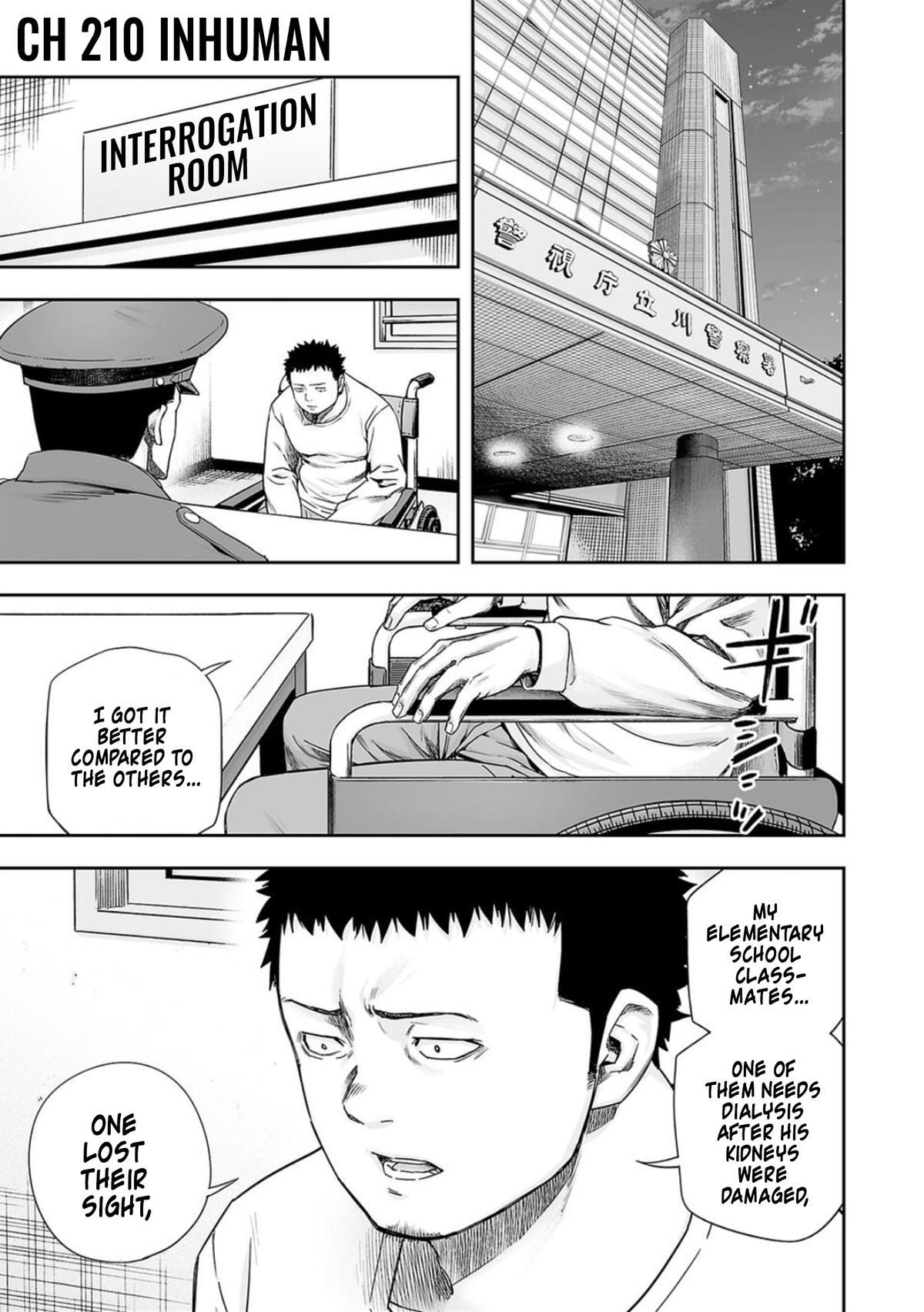 Tsuyoshi: The One Who No One can Win Against Chapter 210 page 1 - 