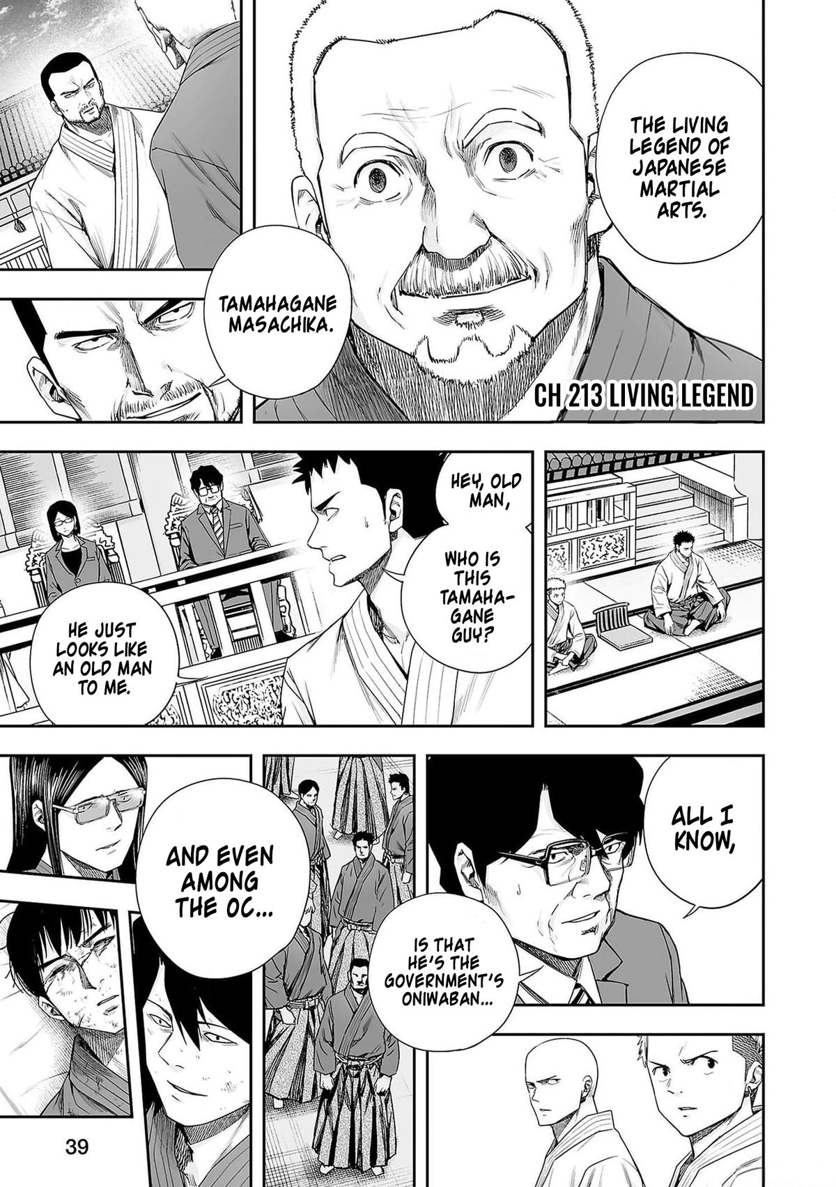 Tsuyoshi: The One Who No One can Win Against Chapter 213 page 1 - 