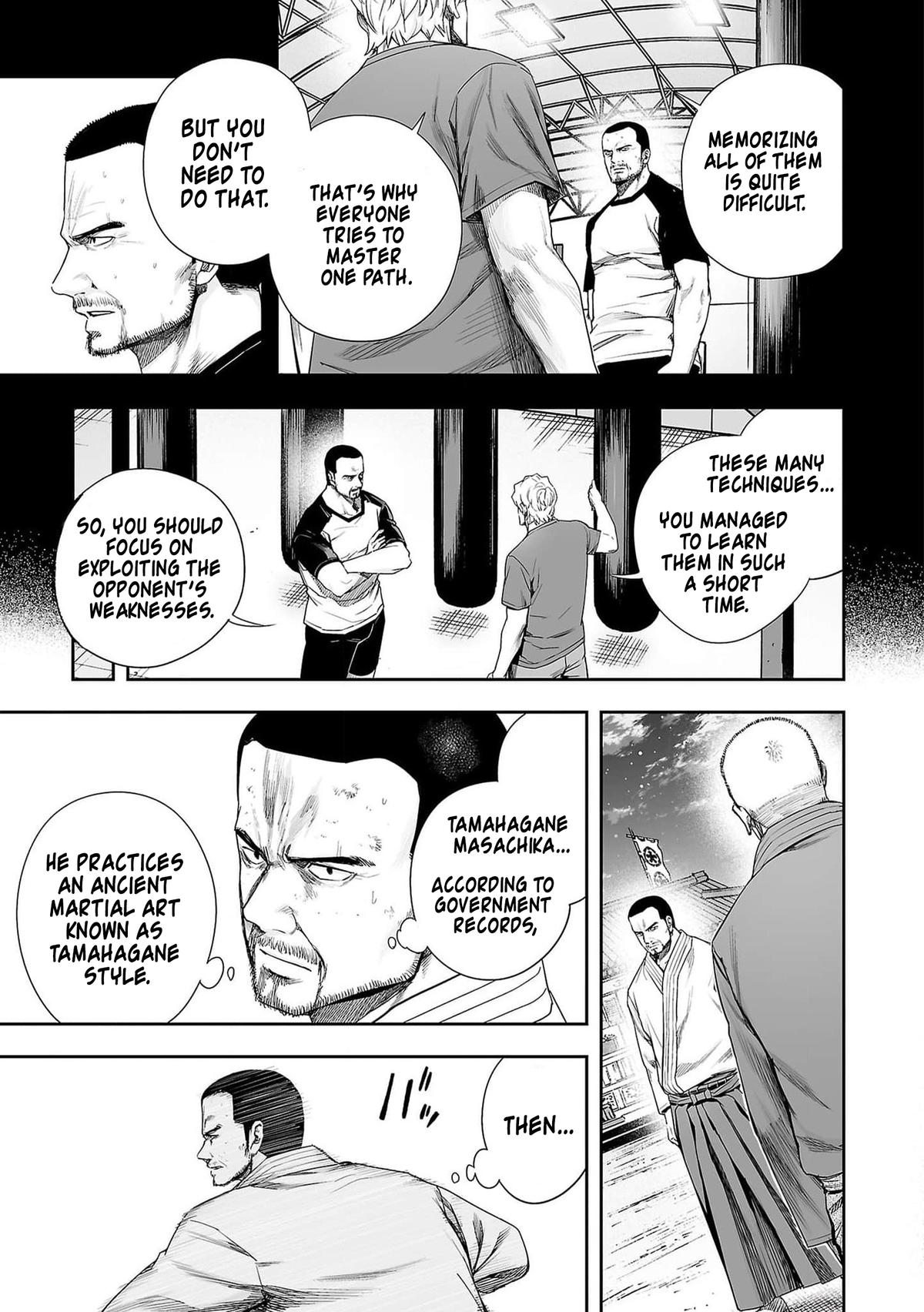 Tsuyoshi: The One Who No One can Win Against Chapter 213 page 15 - 
