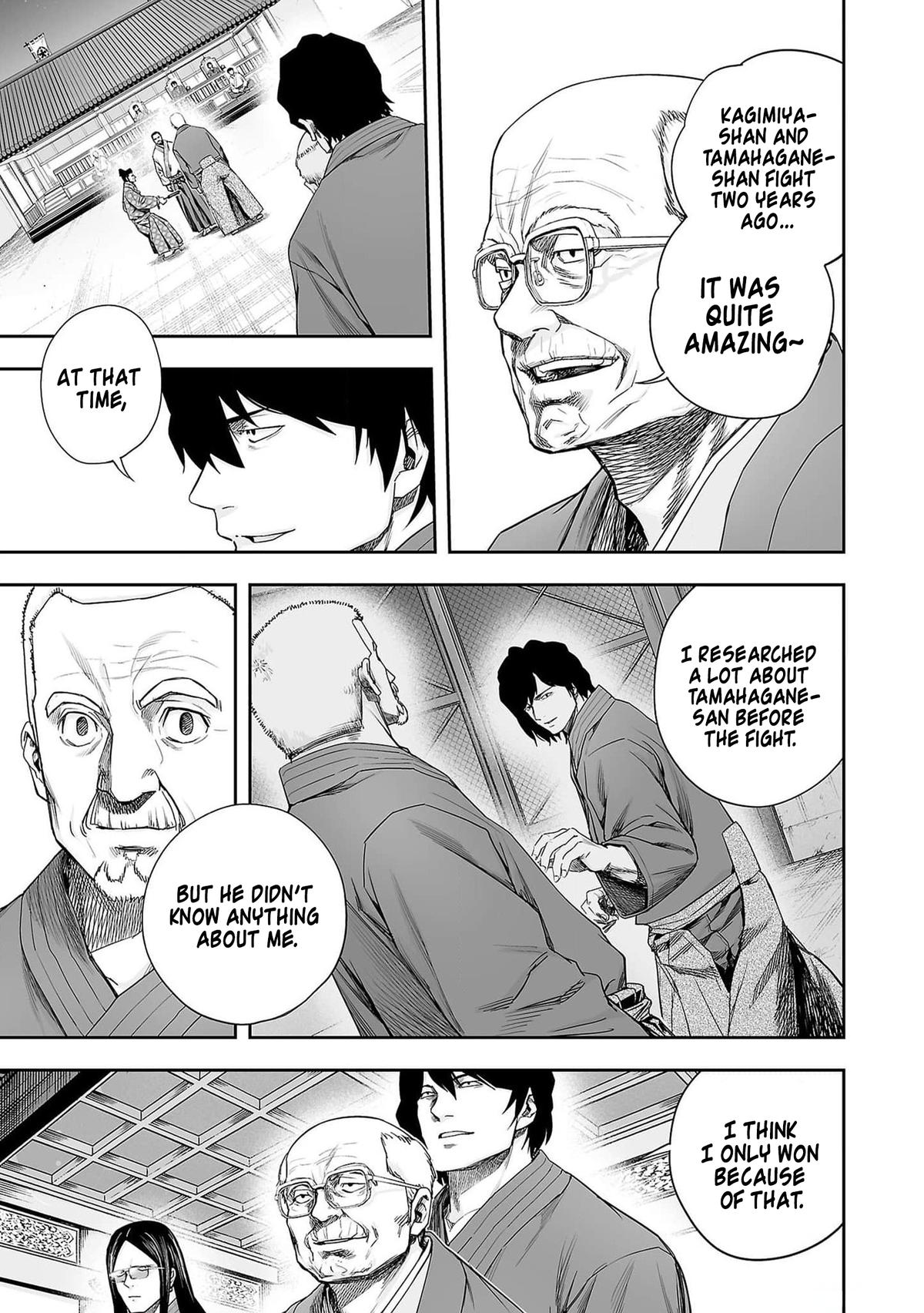 Tsuyoshi: The One Who No One can Win Against Chapter 213 page 7 - 