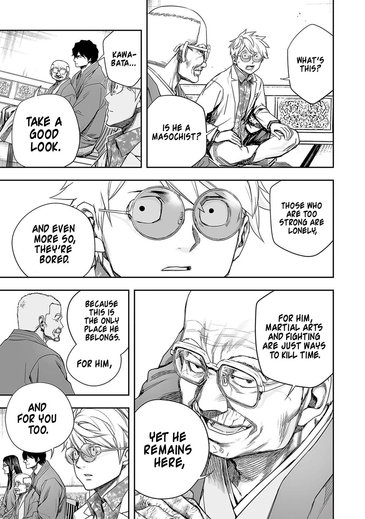 Tsuyoshi: The One Who No One can Win Against Chapter 214 page 17 - 