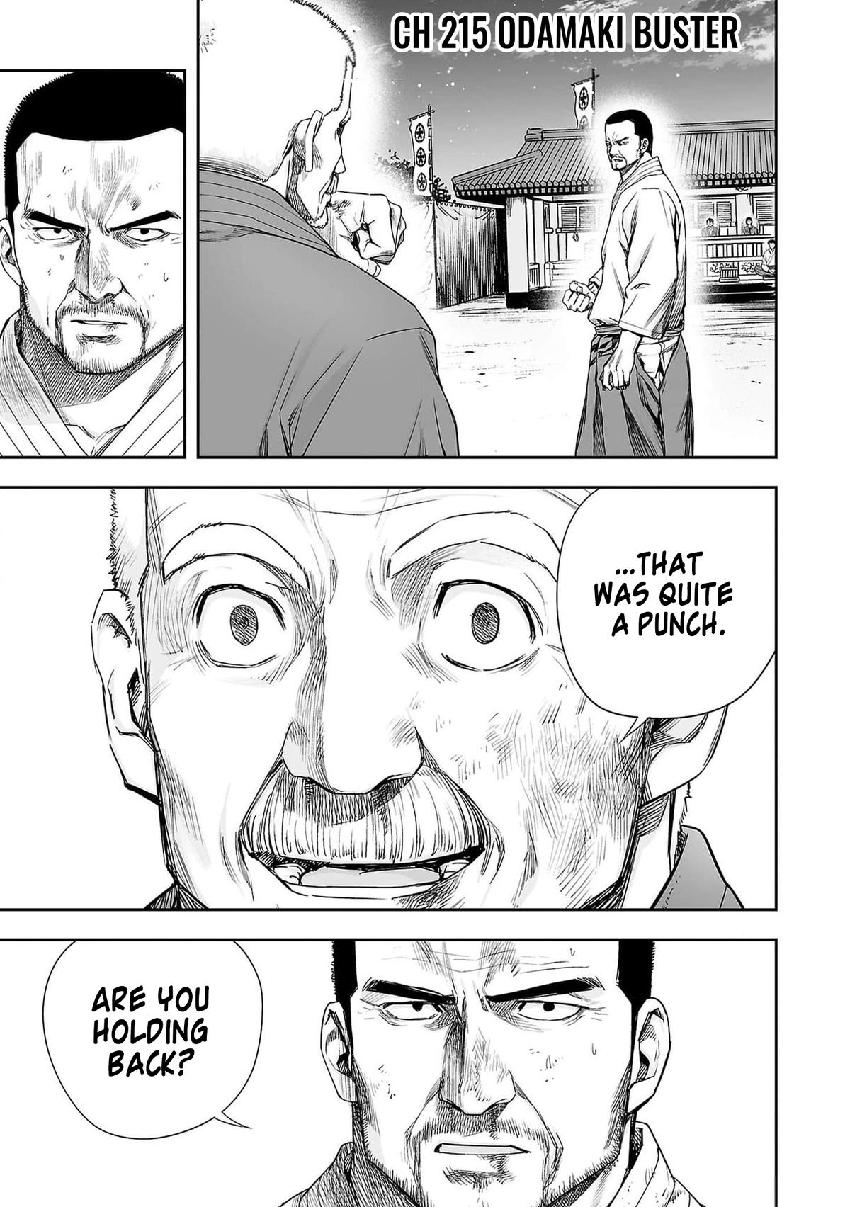 Tsuyoshi: The One Who No One can Win Against Chapter 215 page 1 - 