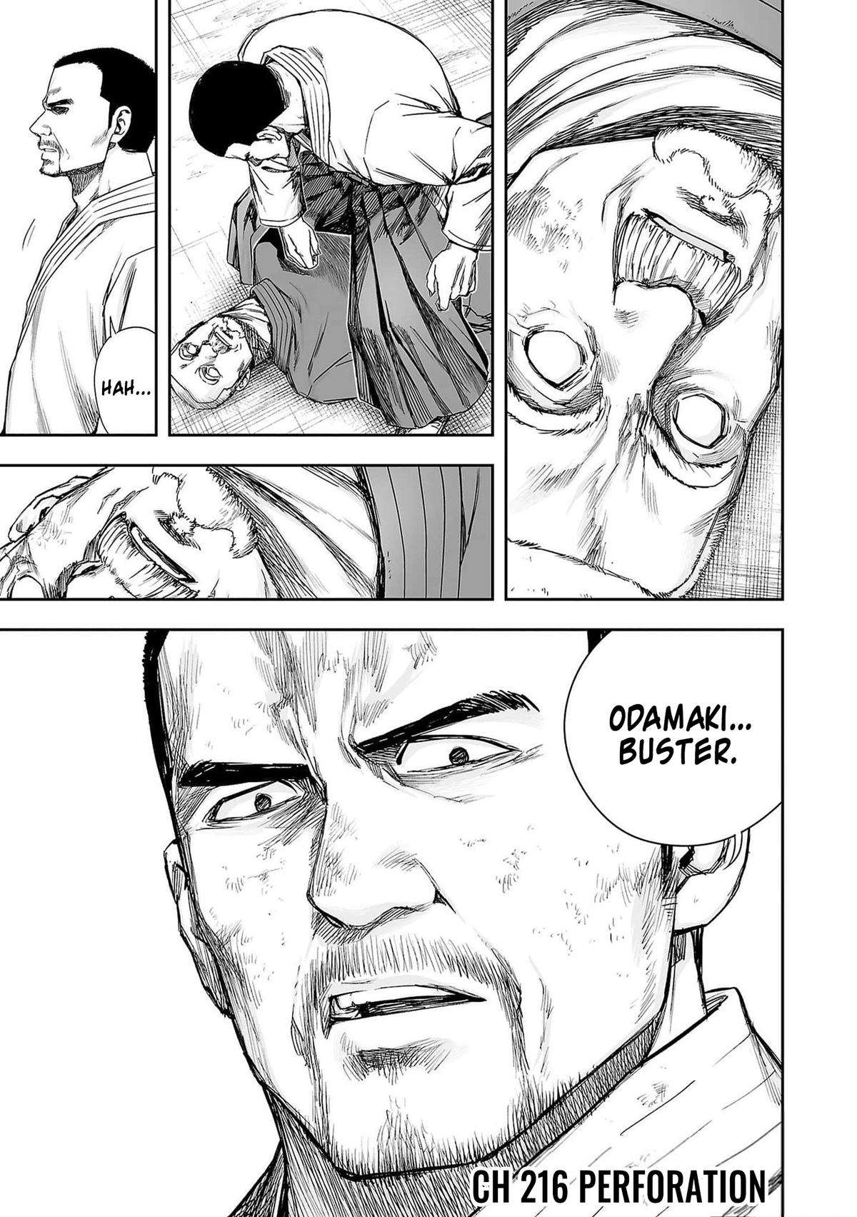 Tsuyoshi: The One Who No One can Win Against Chapter 216 page 1 - 