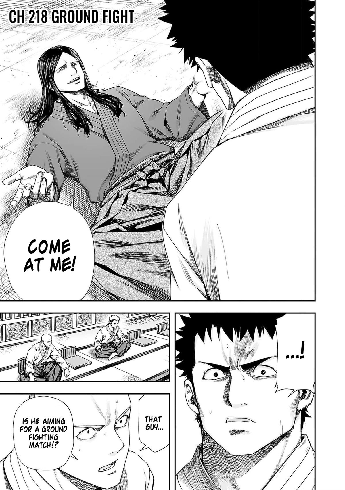 Tsuyoshi: The One Who No One can Win Against Chapter 218 page 1 - 