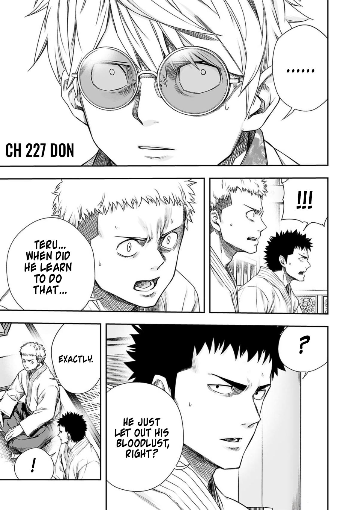 Tsuyoshi: The One Who No One can Win Against Chapter 227 page 1 - 