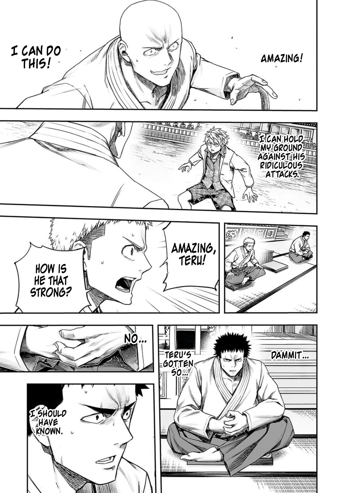 Tsuyoshi: The One Who No One can Win Against Chapter 228 page 13 - 