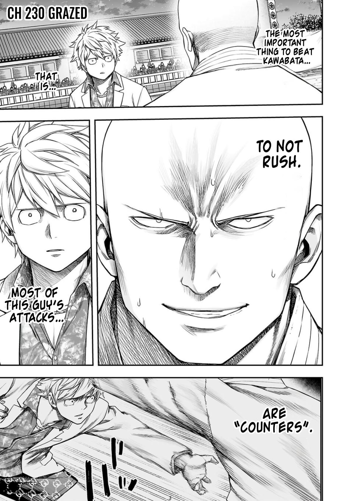 Tsuyoshi: The One Who No One can Win Against Chapter 230 page 3 - 
