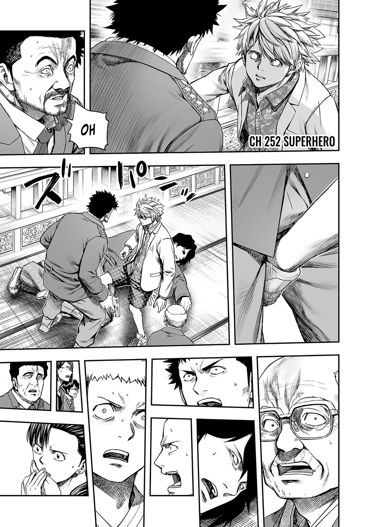 Tsuyoshi: The One Who No One can Win Against Chapter 252 page 1 - 