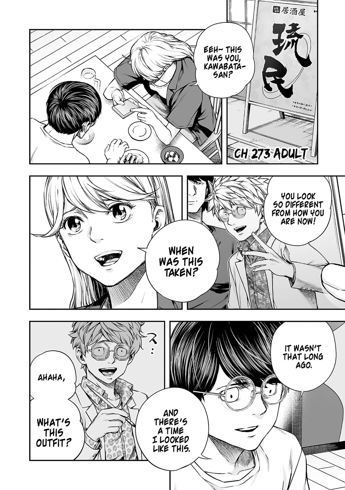 Tsuyoshi: The One Who No One can Win Against Chapter 273 page 1 - 