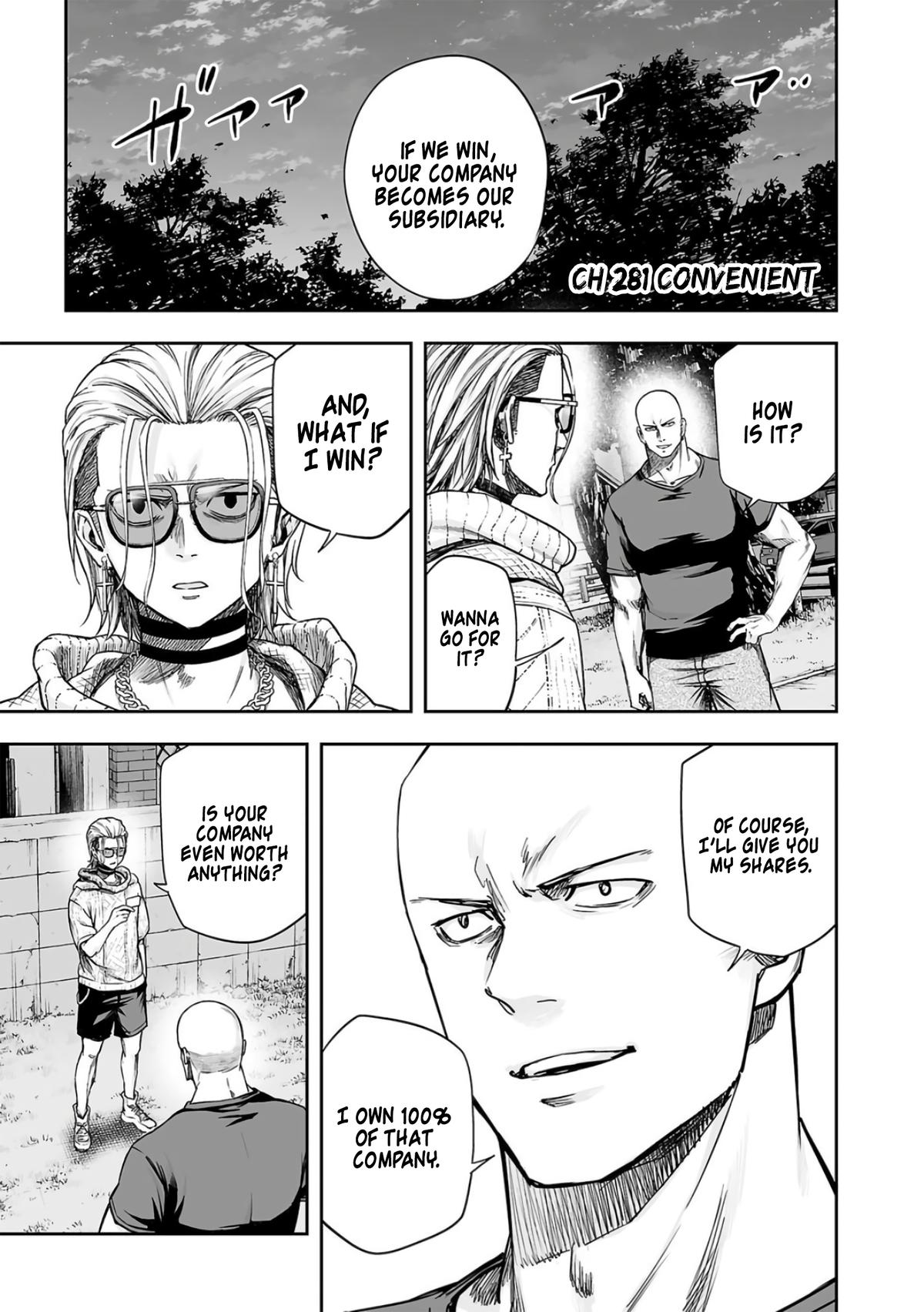 Tsuyoshi: The One Who No One can Win Against Chapter 281 page 1 - 