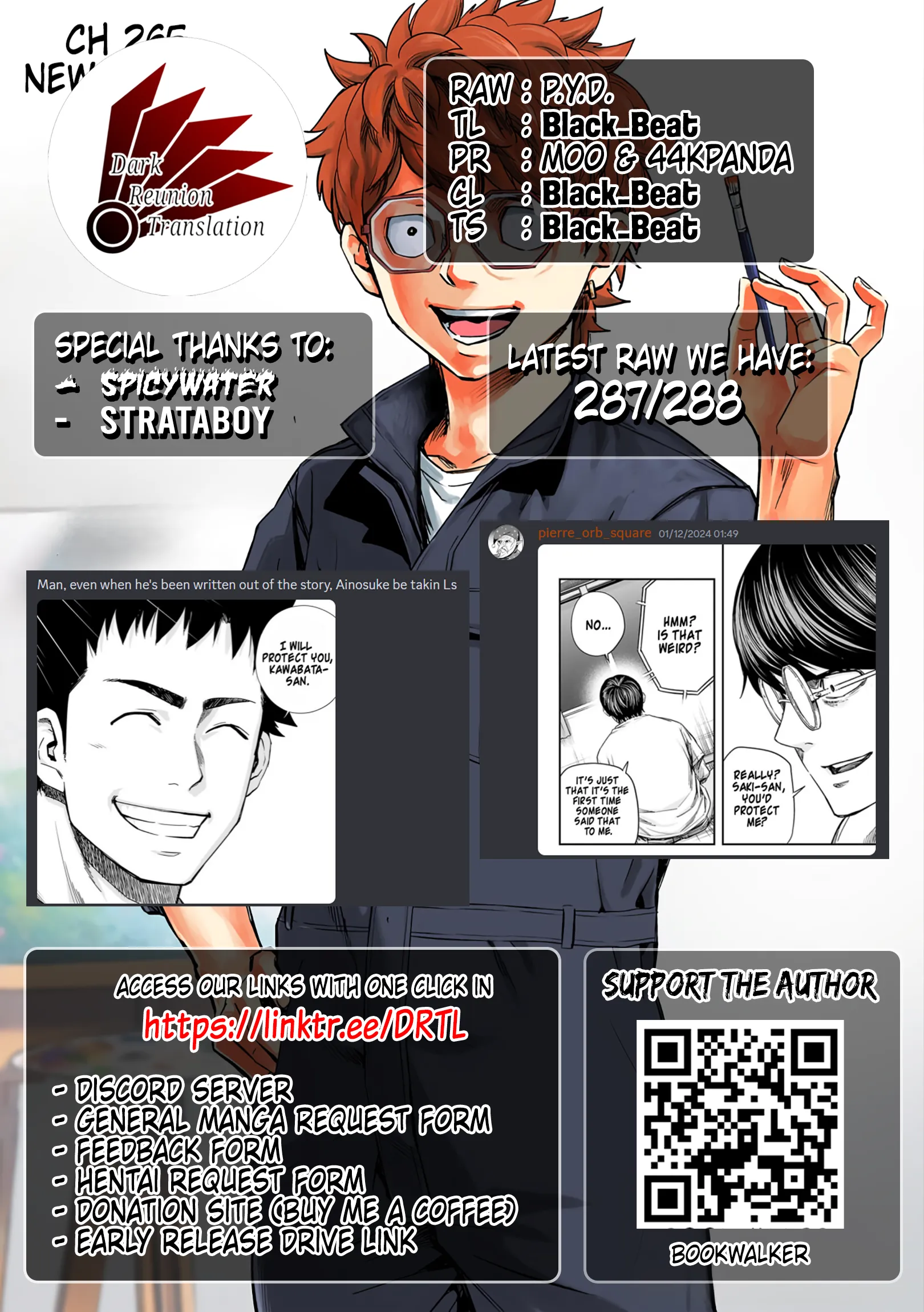 Tsuyoshi: The One Who No One can Win Against Chapter 283 page 17 - 