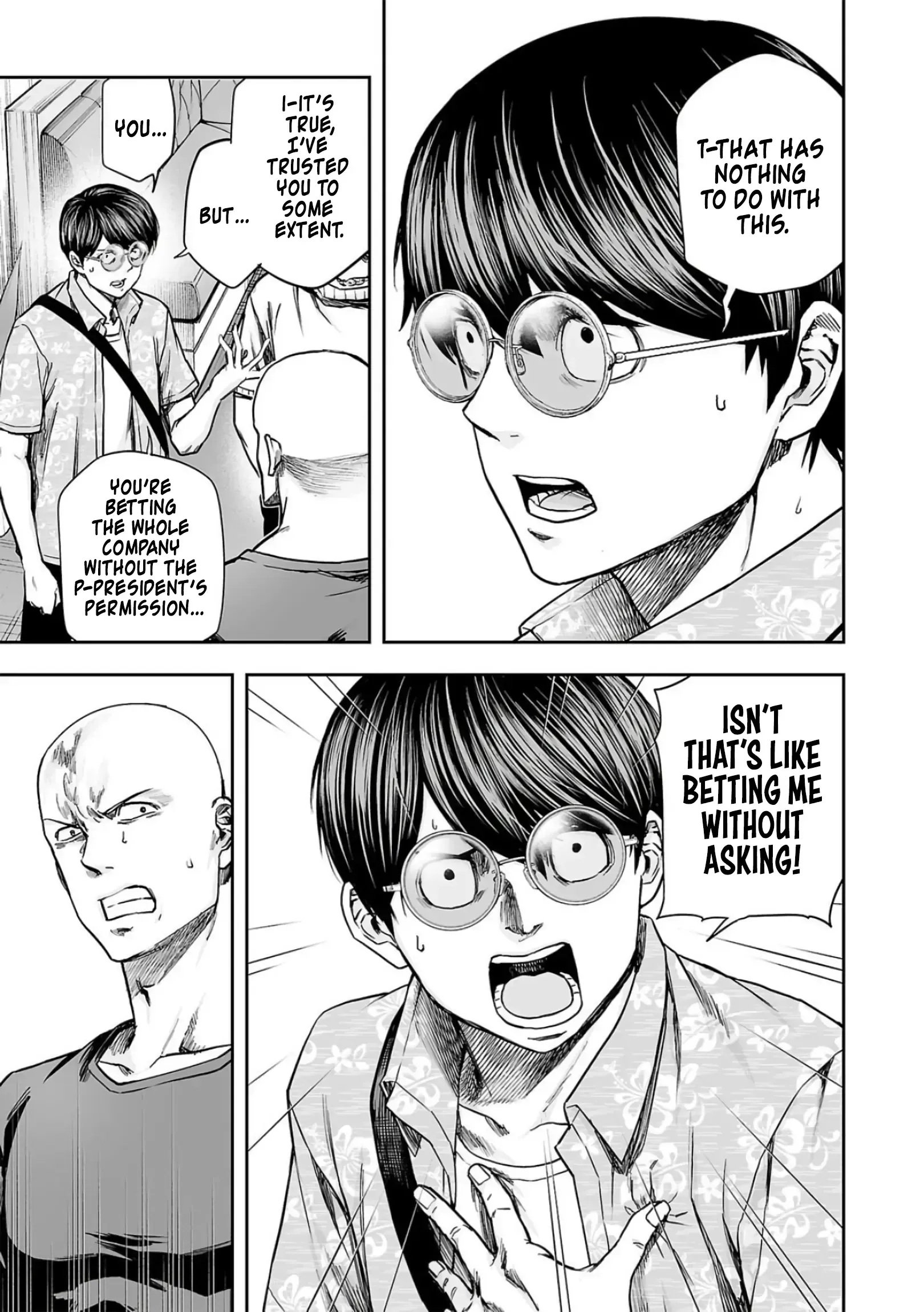 Tsuyoshi: The One Who No One can Win Against Chapter 286 page 15 - 