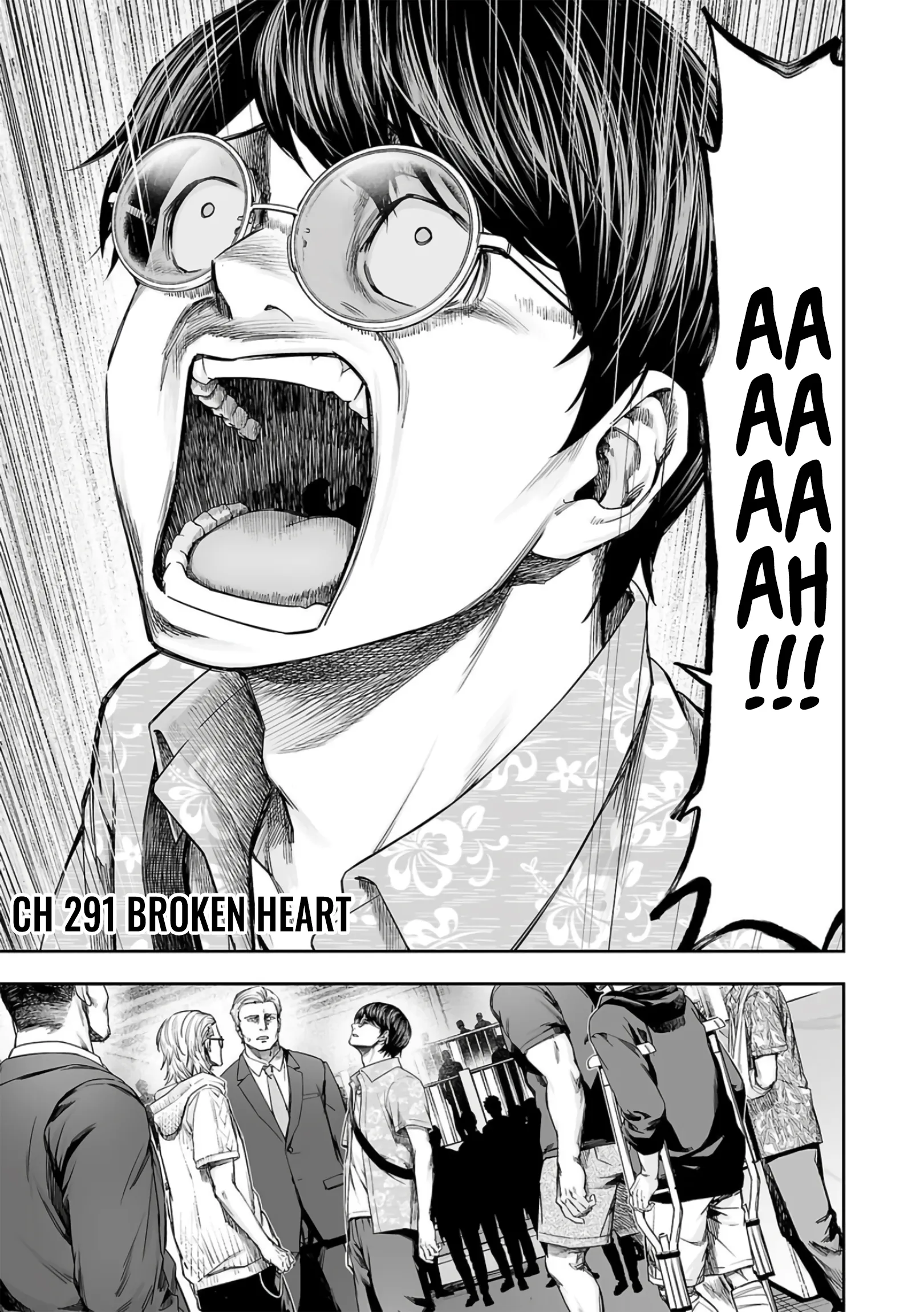 Tsuyoshi: The One Who No One can Win Against Chapter 291 page 1 - 