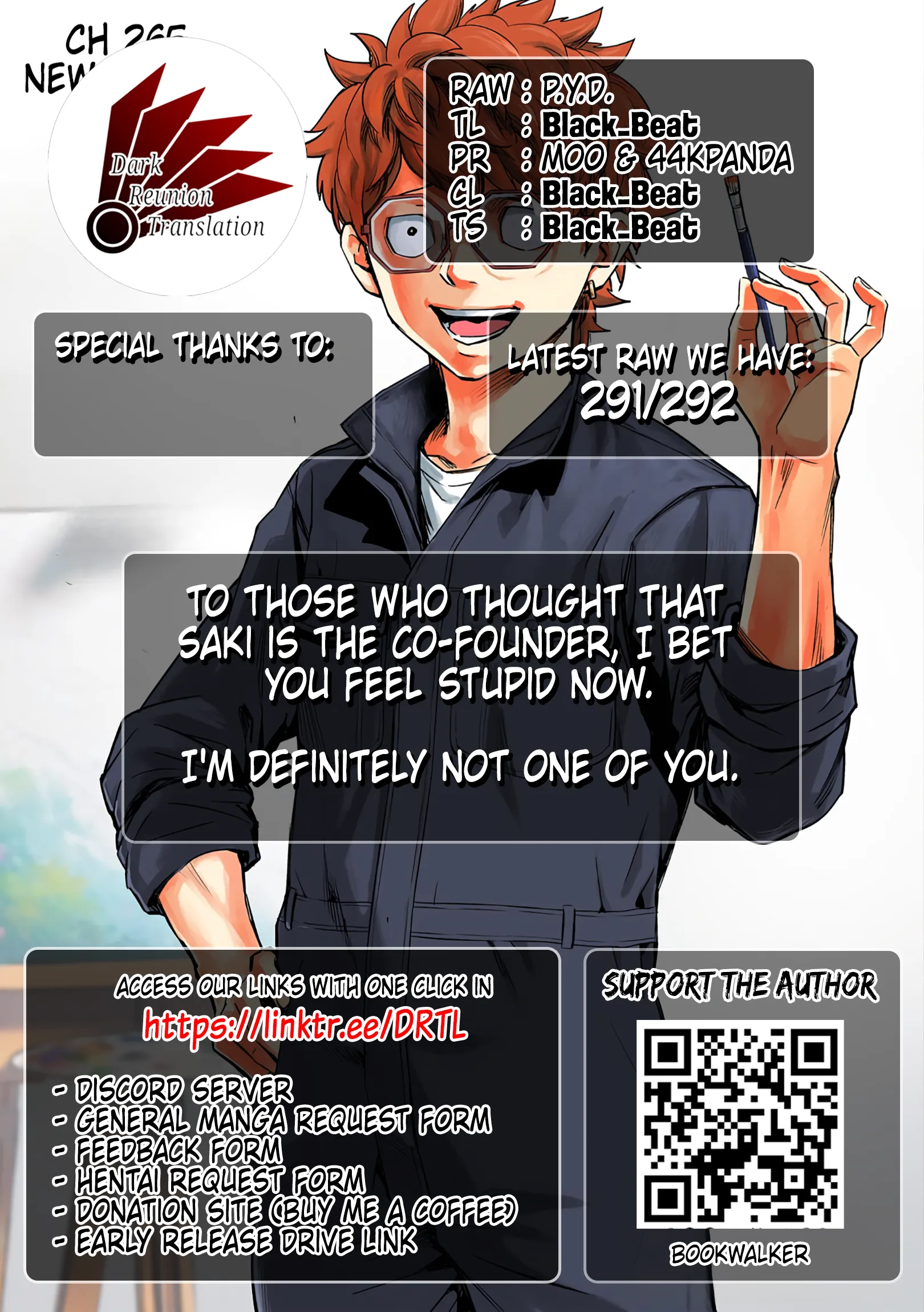 Tsuyoshi: The One Who No One can Win Against Chapter 291 page 16 - 