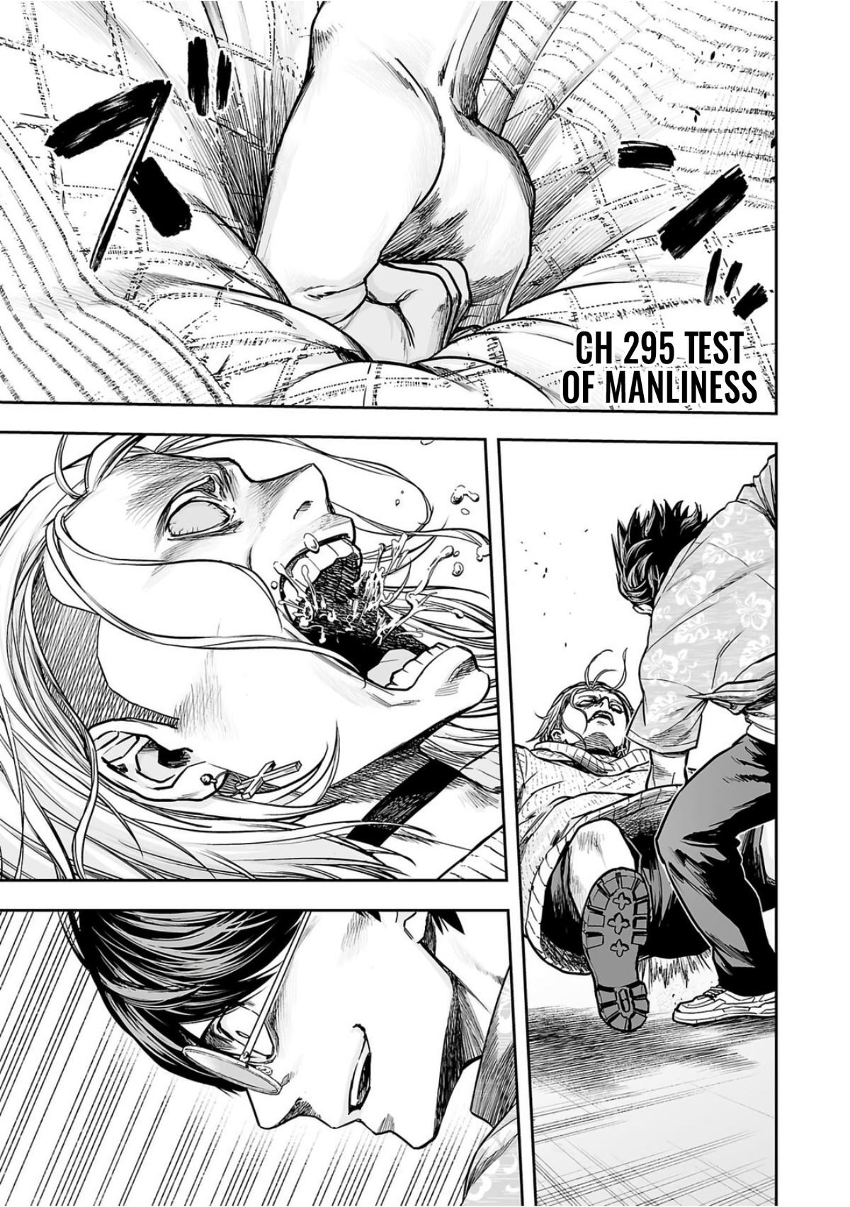 Tsuyoshi: The One Who No One can Win Against Chapter 295 page 1 - 