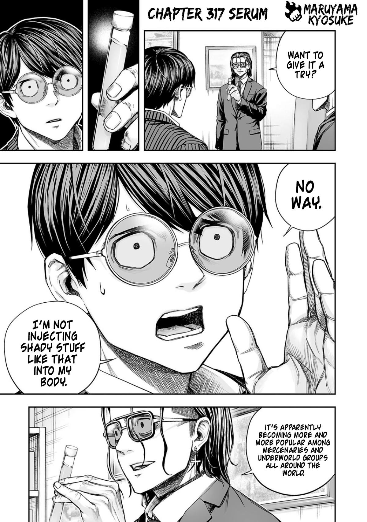 Tsuyoshi: The One Who No One can Win Against Chapter 317 page 1 - 