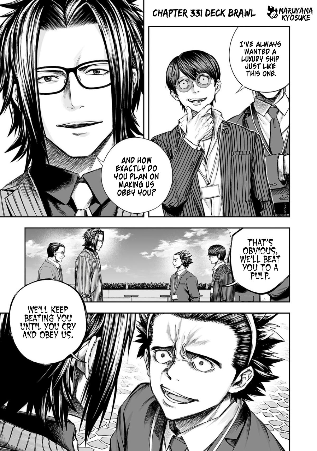 Tsuyoshi: The One Who No One can Win Against Chapter 331 page 1 - 