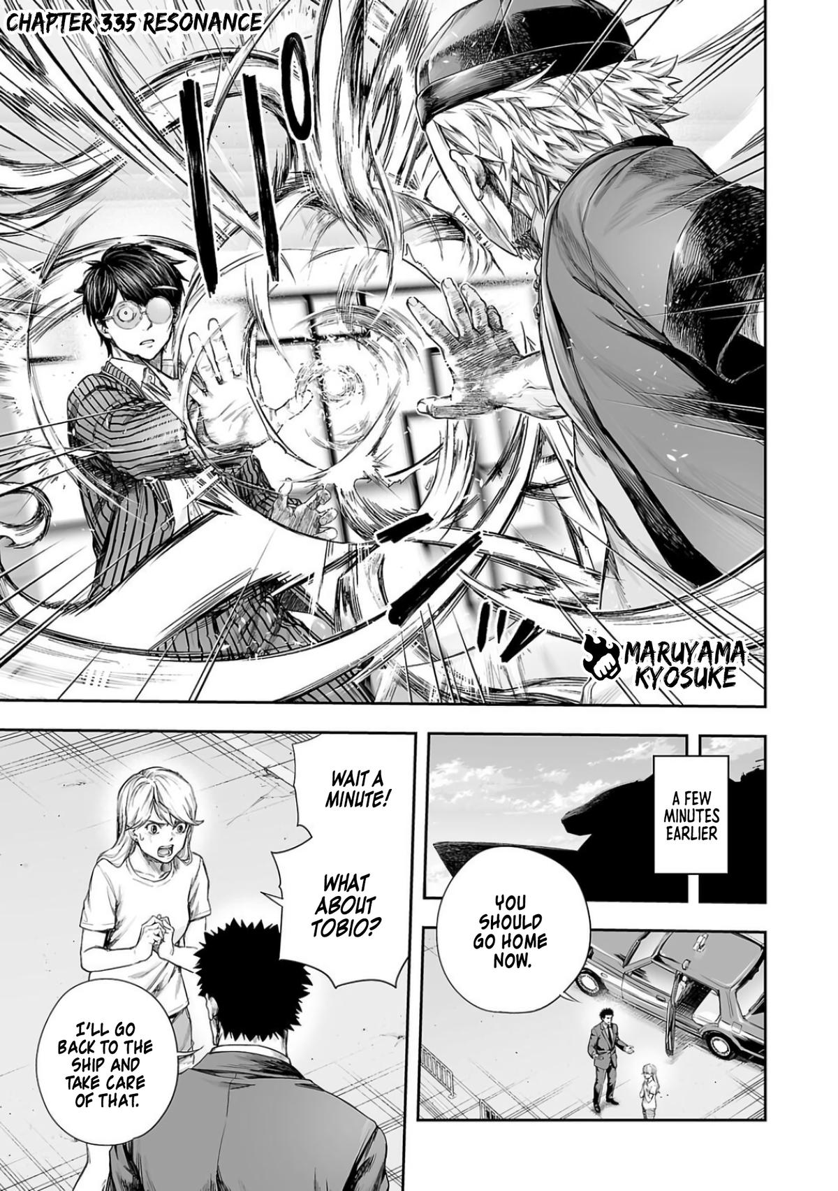 Tsuyoshi: The One Who No One can Win Against Chapter 335 page 1 - 