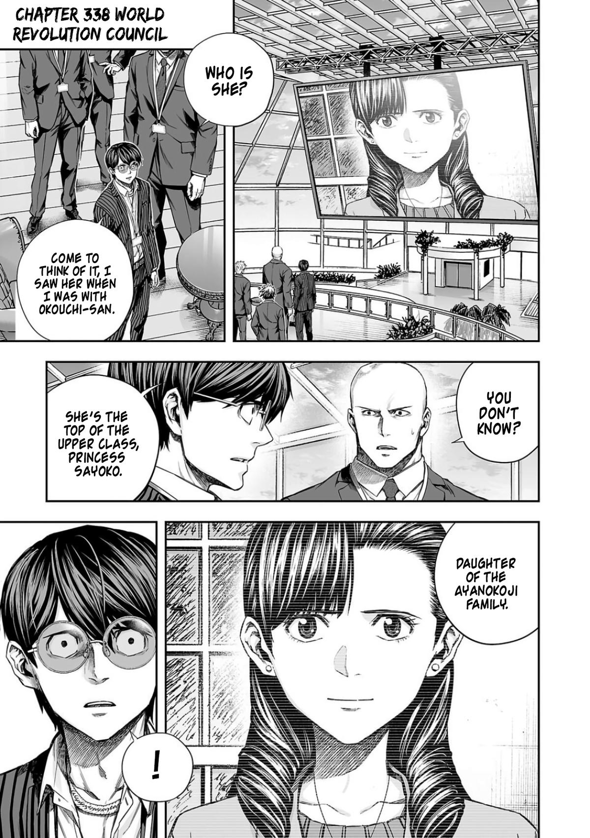 Tsuyoshi: The One Who No One can Win Against Chapter 338 page 1 - 