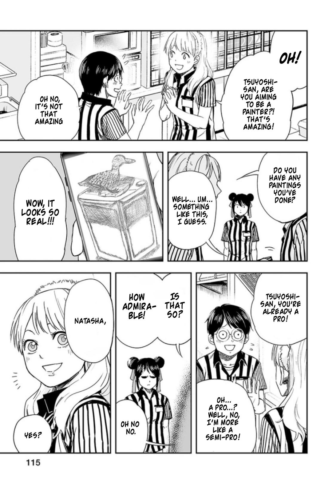 Tsuyoshi: The One Who No One can Win Against Chapter 34 page 3 - 