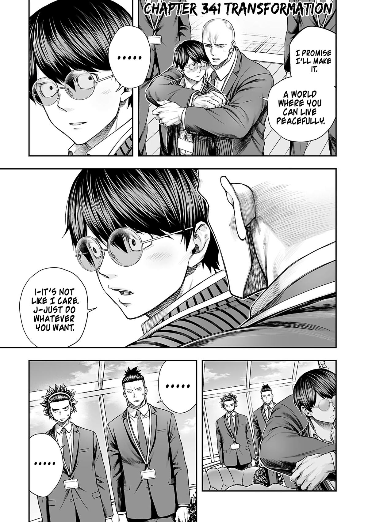 Tsuyoshi: The One Who No One can Win Against Chapter 341 page 1 - 
