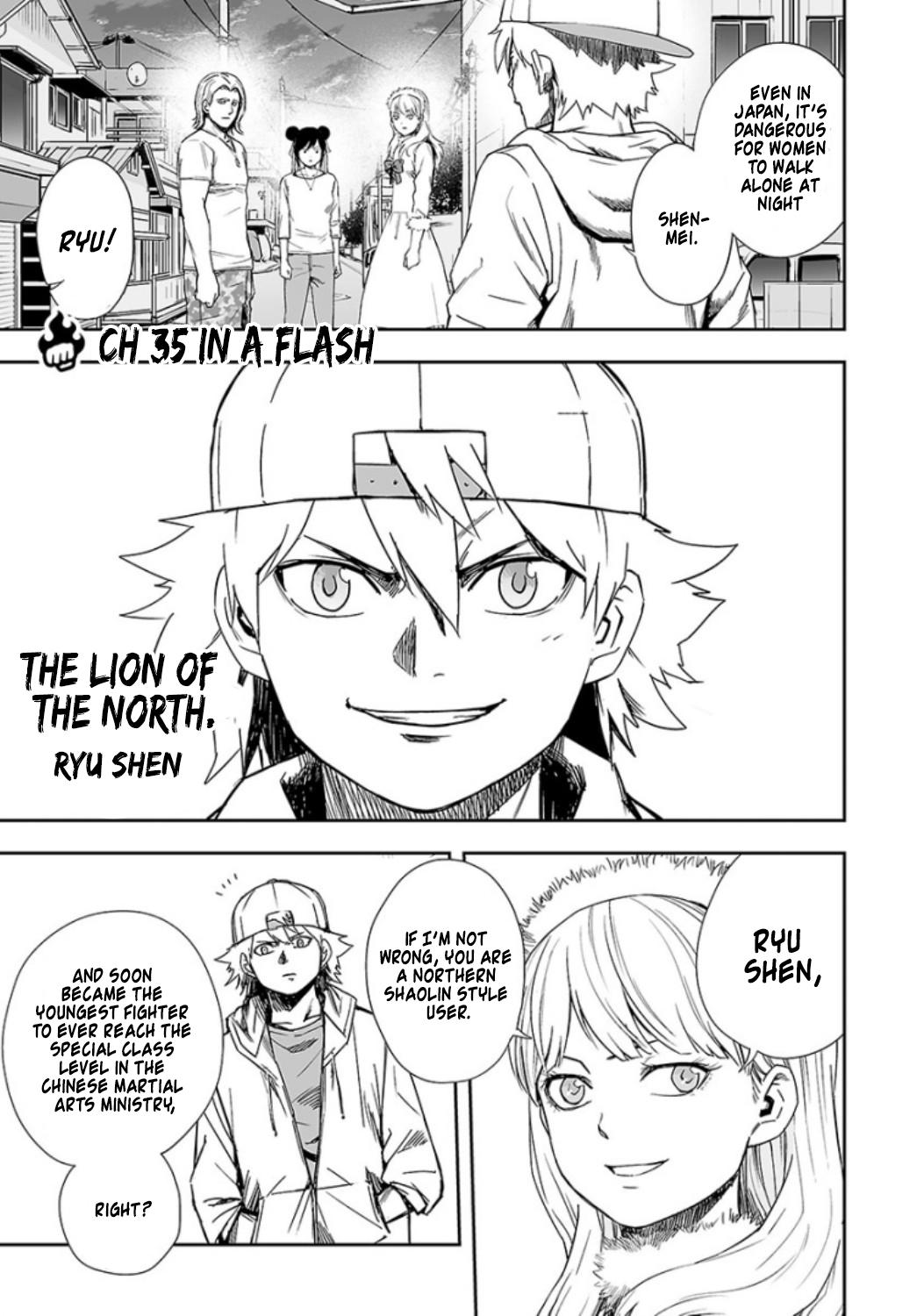 Tsuyoshi: The One Who No One can Win Against Chapter 35 page 1 - 