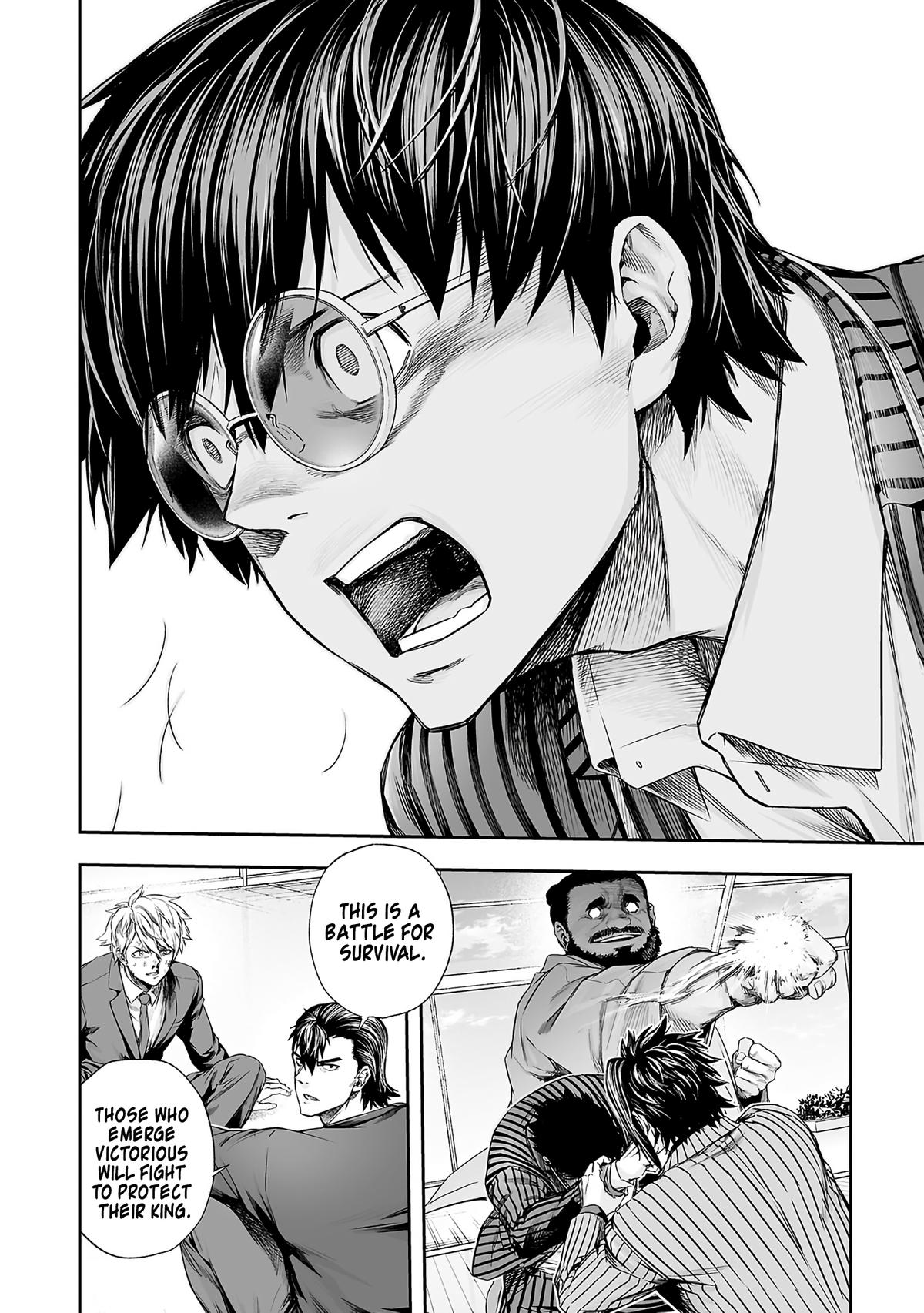 Tsuyoshi: The One Who No One can Win Against Chapter 350 page 13 - 
