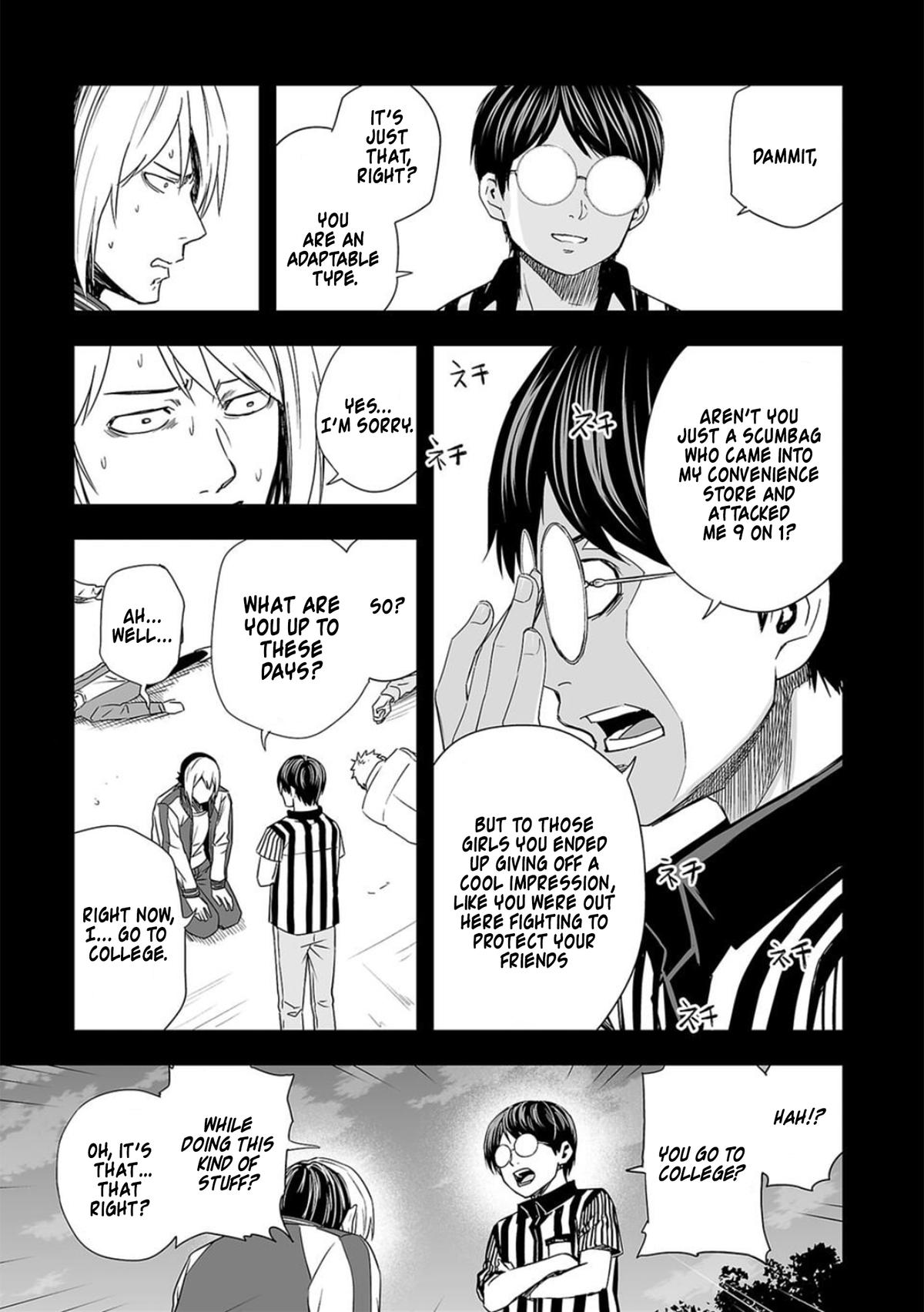 Tsuyoshi: The One Who No One can Win Against Chapter 54 page 13 - 