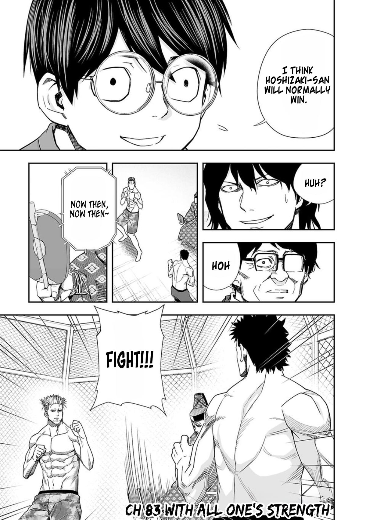 Tsuyoshi: The One Who No One can Win Against Chapter 83 page 1 - 