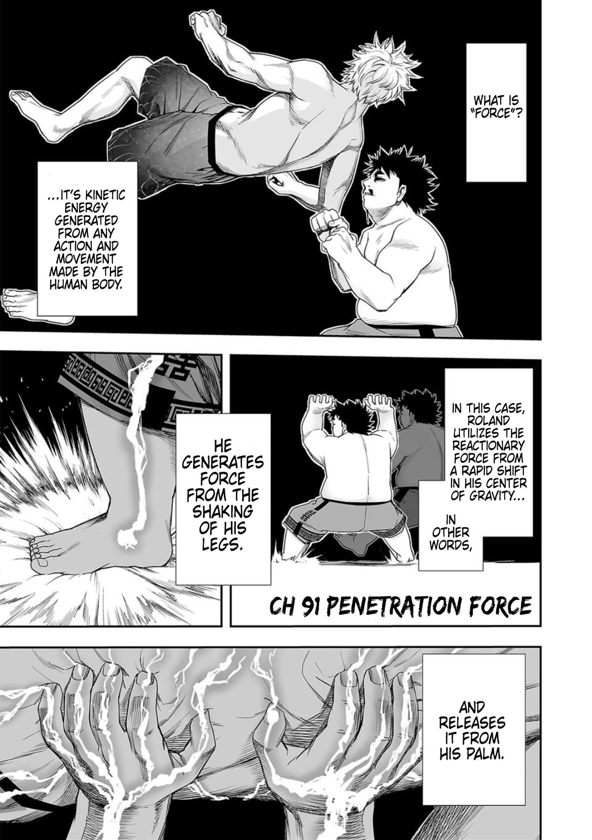 Tsuyoshi: The One Who No One can Win Against Chapter 91 page 1 - 