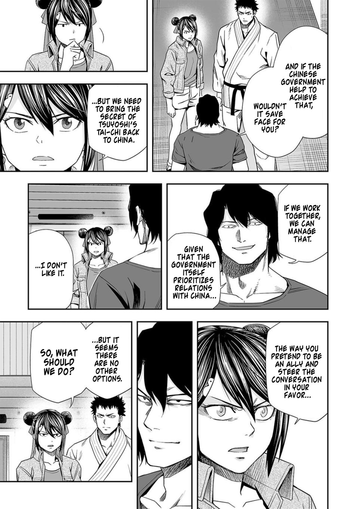 Tsuyoshi: The One Who No One can Win Against Chapter 93 page 13 - 