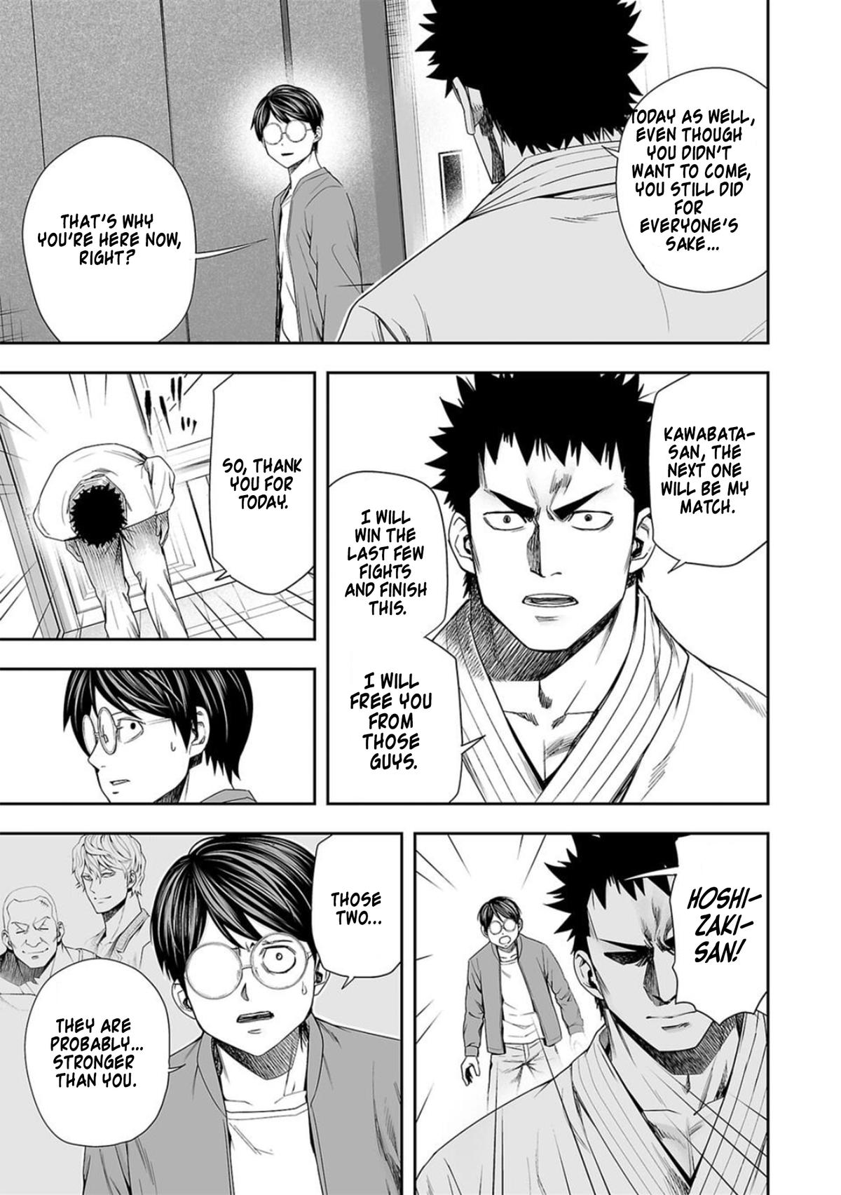 Tsuyoshi: The One Who No One can Win Against Chapter 95 page 15 - 
