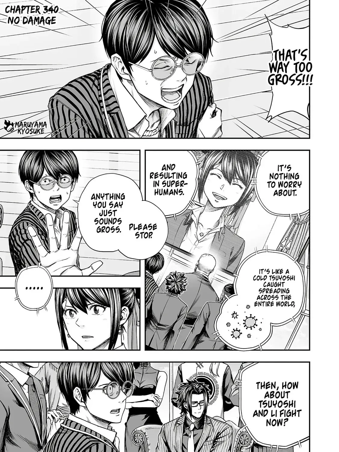 Tsuyoshi Chapter 340 page 1 - 