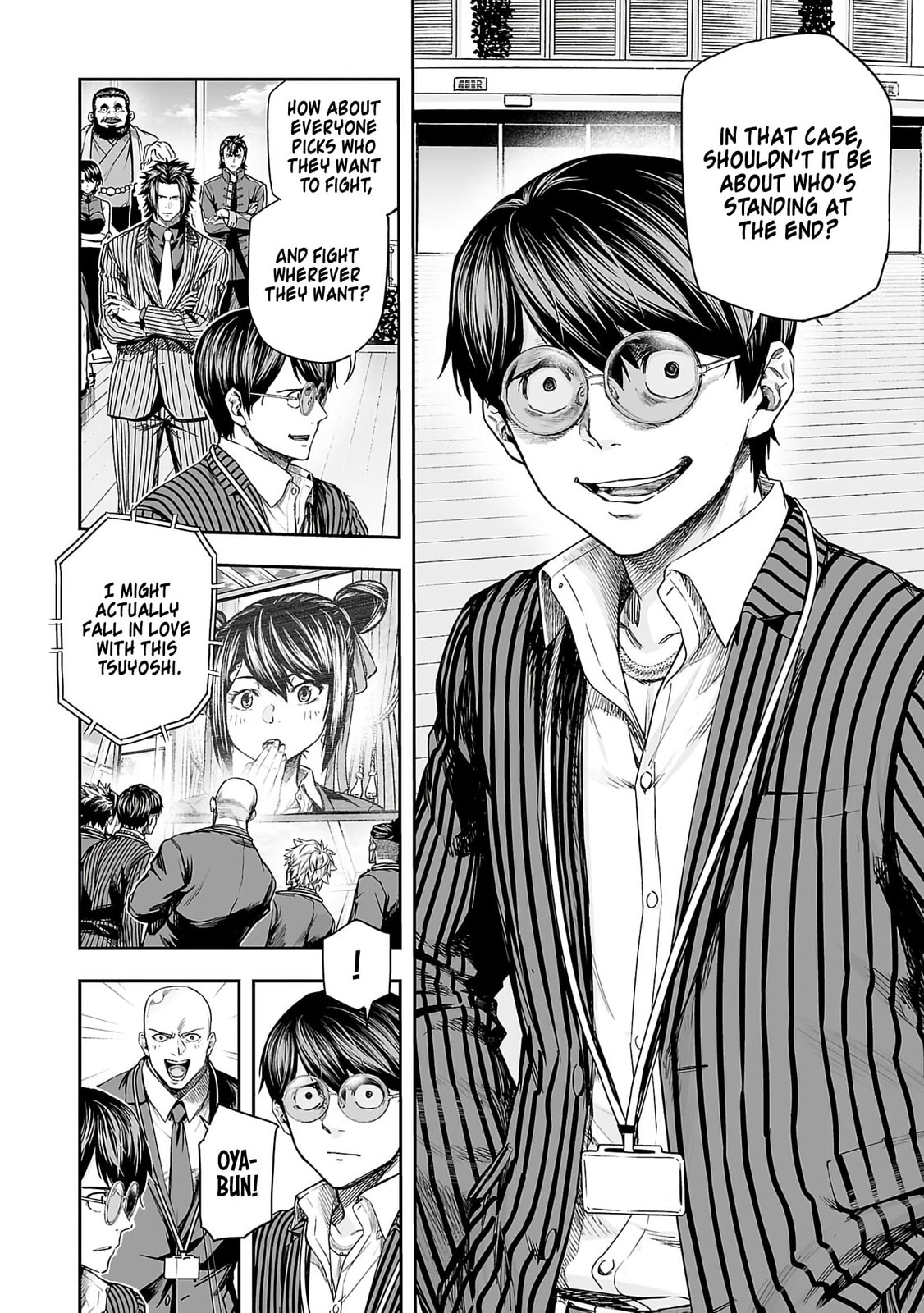 Tsuyoshi Chapter 343 page 10 - 