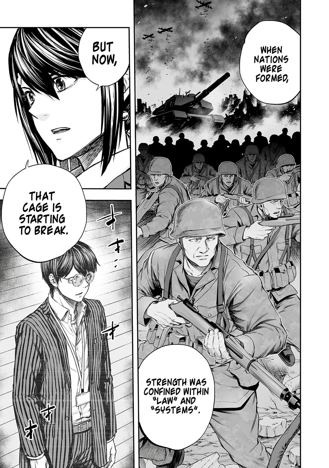 Tsuyoshi Chapter 348 page 3 - 