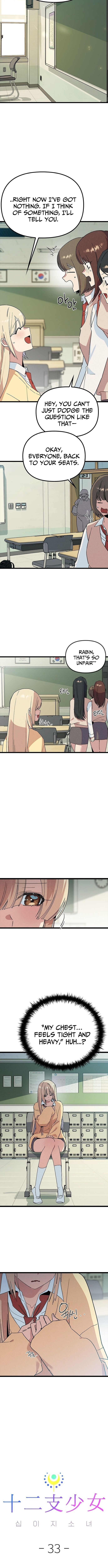 Twelve Zodiac Girls Chapter 34 page 7 - 