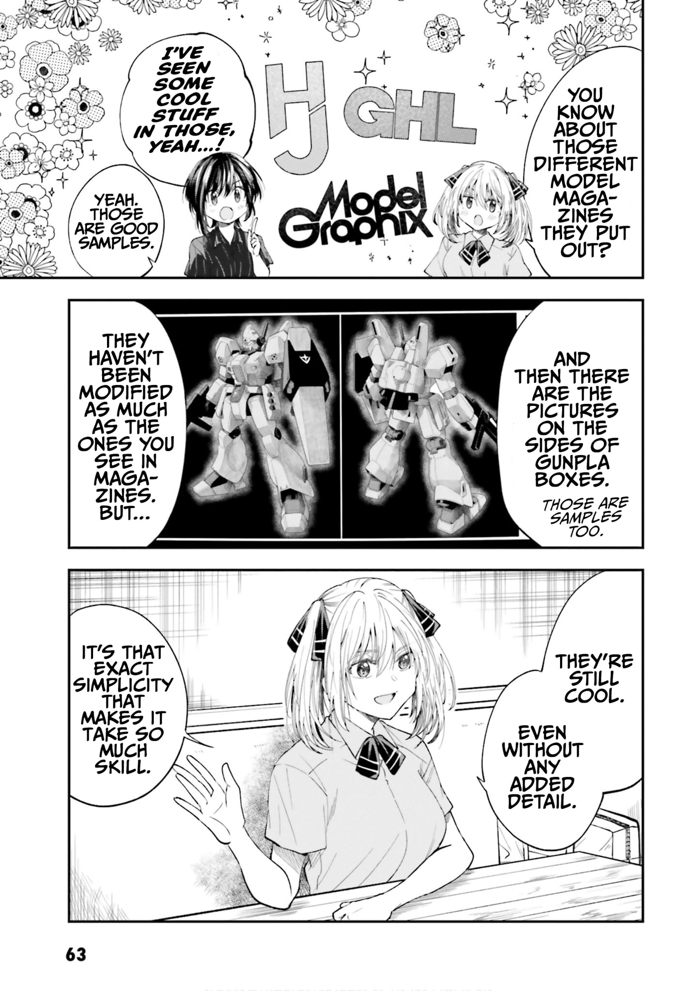 Two Girls in Love with High Grade Model Kits Chapter 29 page 11 - 