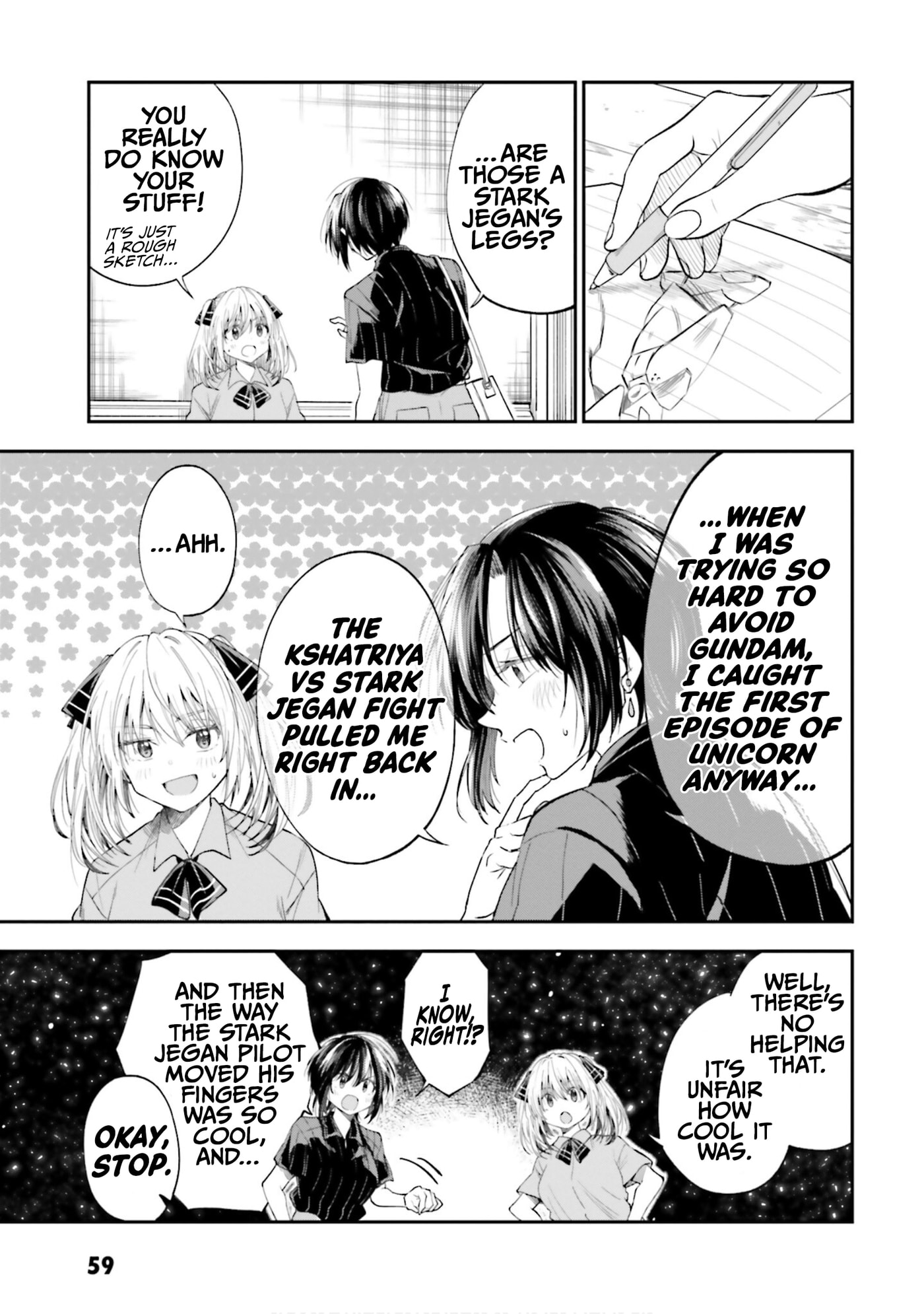 Two Girls in Love with High Grade Model Kits Chapter 29 page 7 - 
