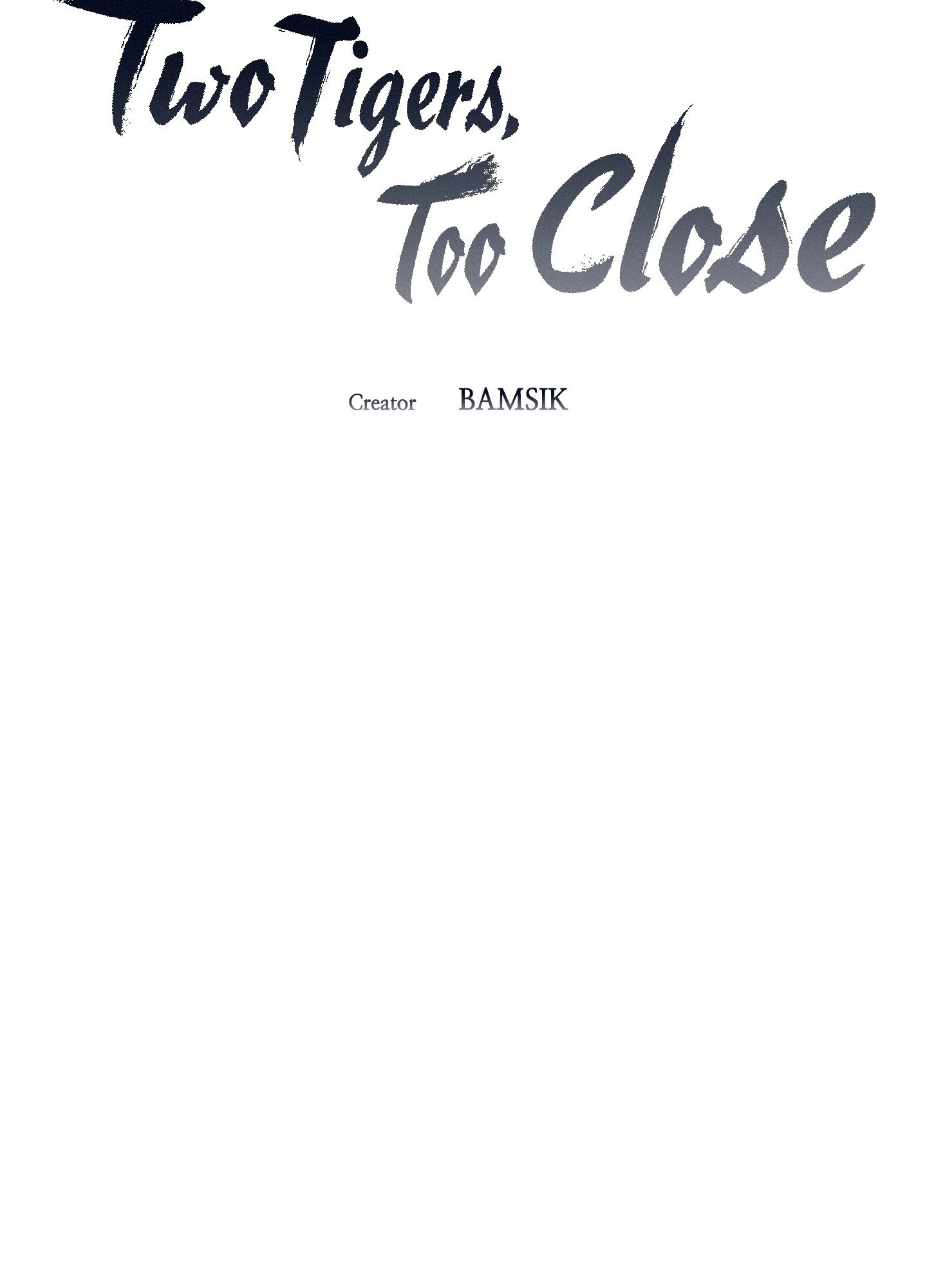 Two Tigers, Too Close Chapter 2 page 28 - 