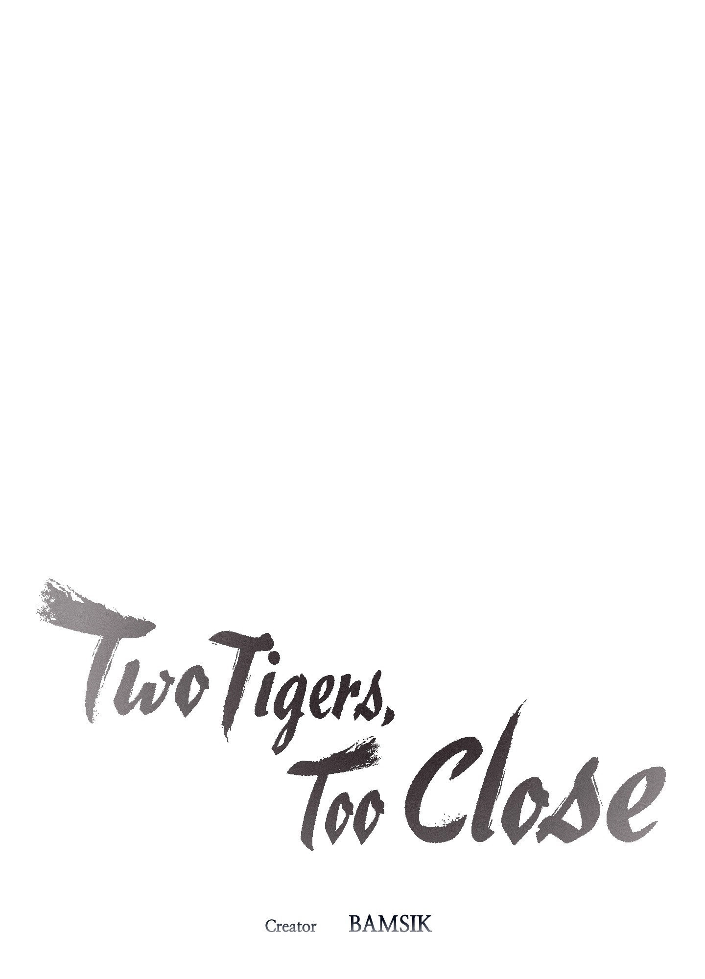 Two Tigers, Too Close Chapter 28 page 37 - 