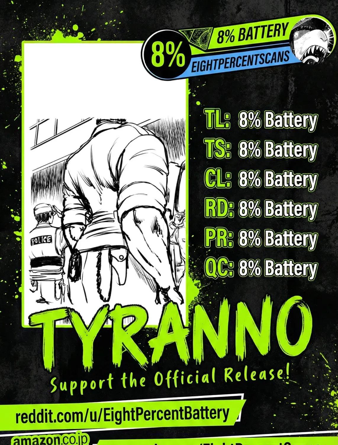 Tyranno Chapter 8.1 page 49 - 