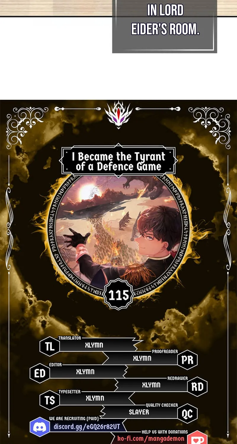 Tyrant of the Tower Defense Game Chapter 115 page 3 - 