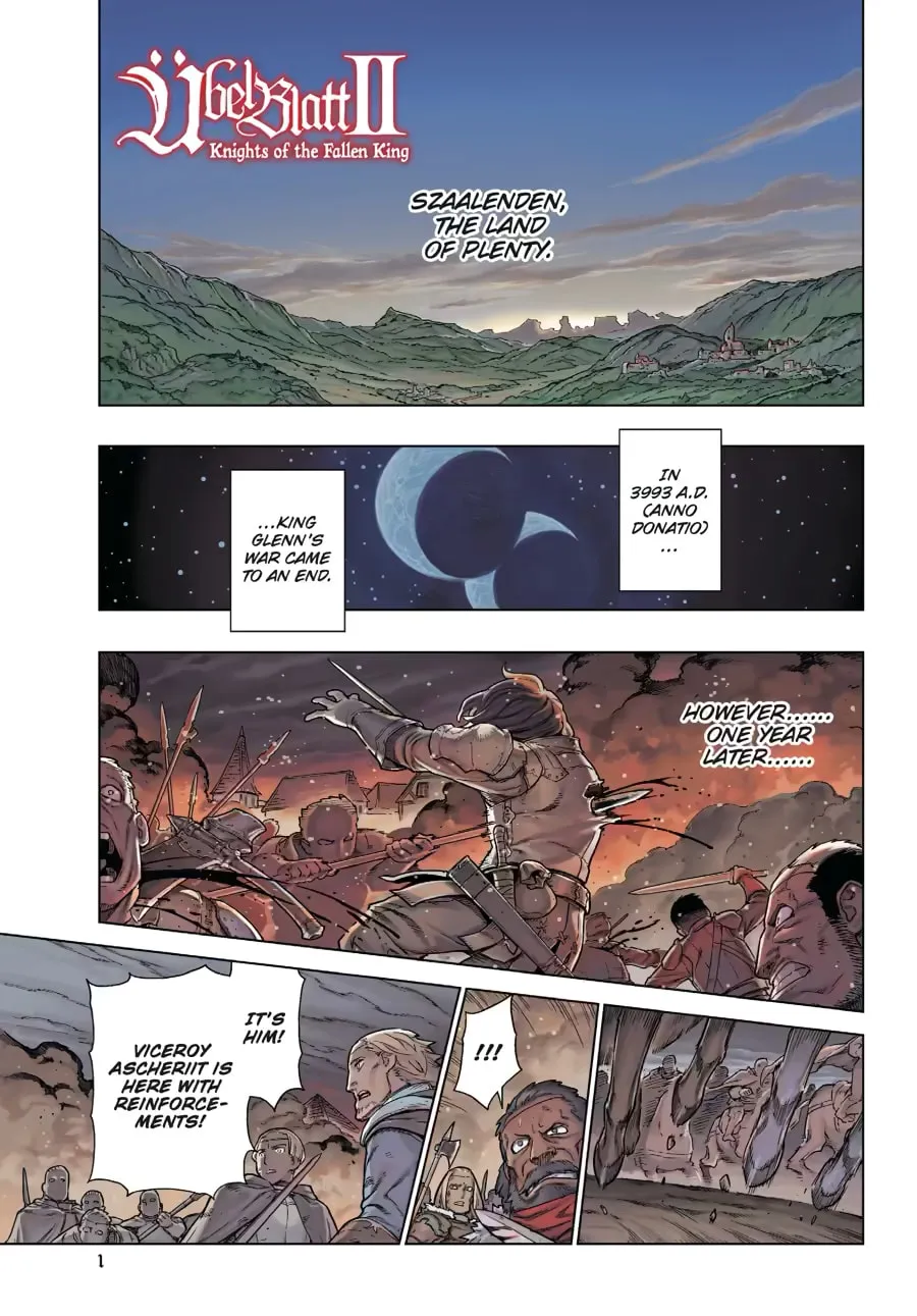 Übel Blatt II: Knights of the Fallen King Chapter 1 page 1 - 