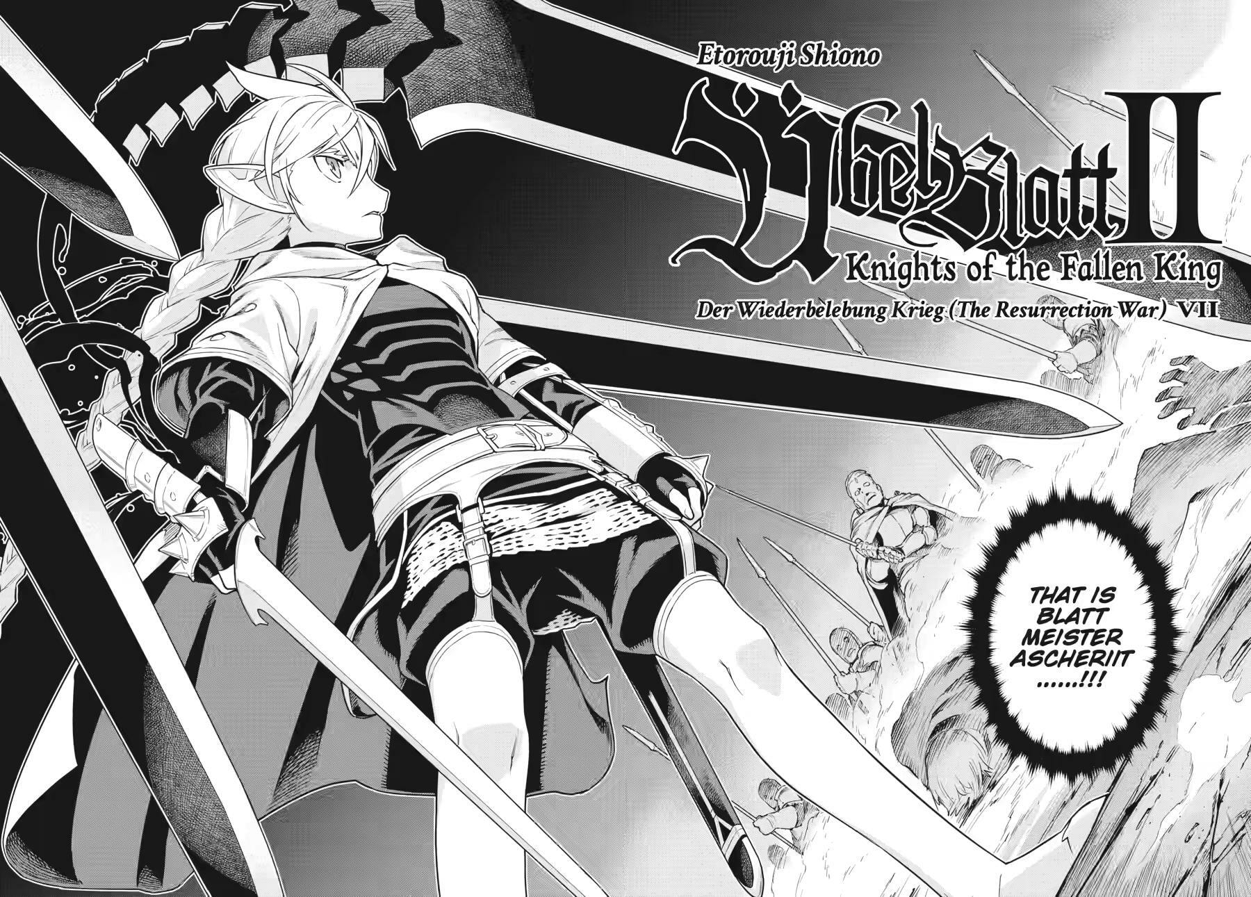 Übel Blatt II: Knights of the Fallen King Chapter 20 page 2 - 
