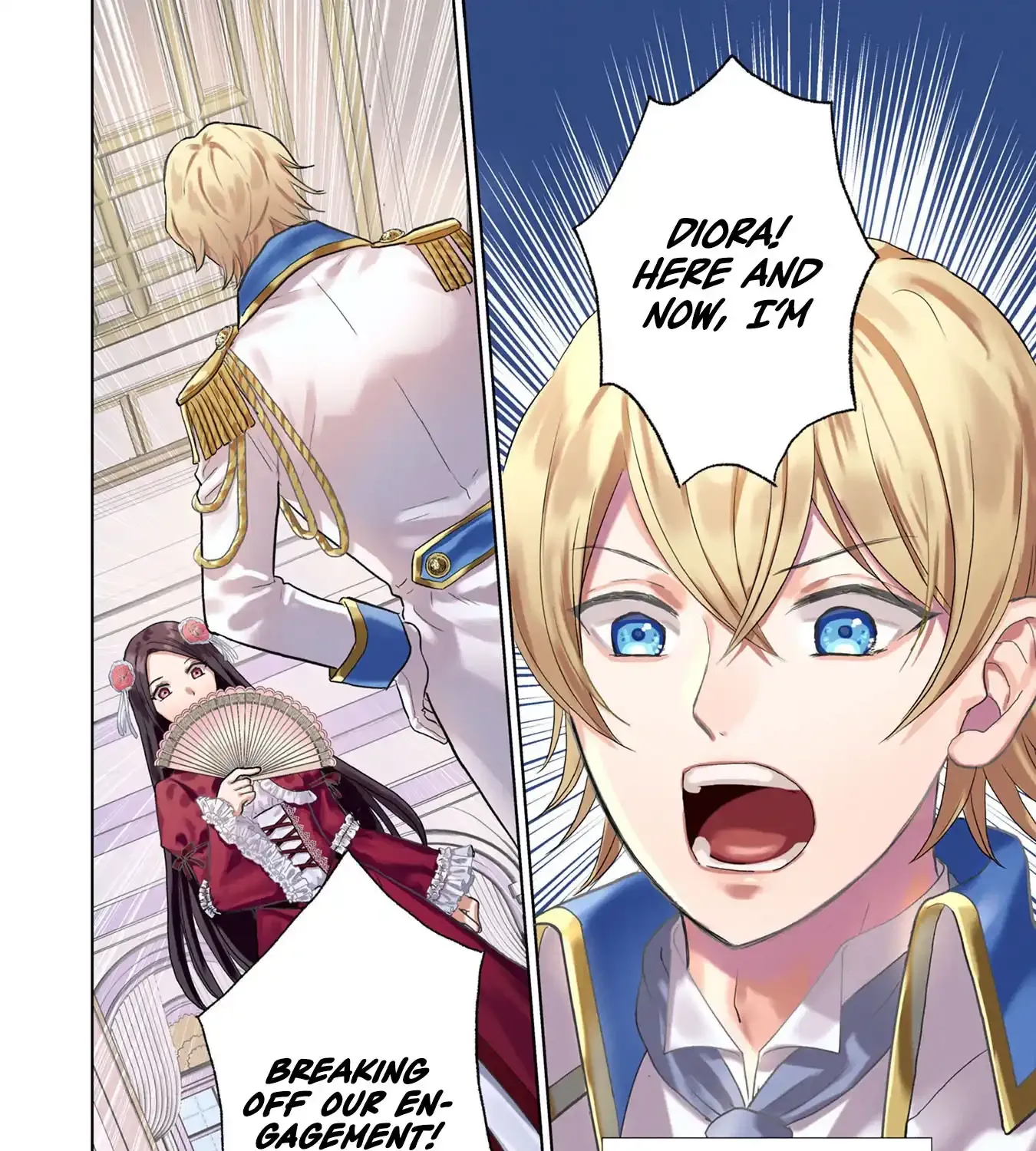 Uchi no Outaishi Denka wa Kyou mo Gu Kawaii ~Konyaku Haki desu no? Mochiron Kyakkashimasu keredo, Riyuu wa Kiite Sashiagemasu wa~ Chapter 1 page 2 - 
